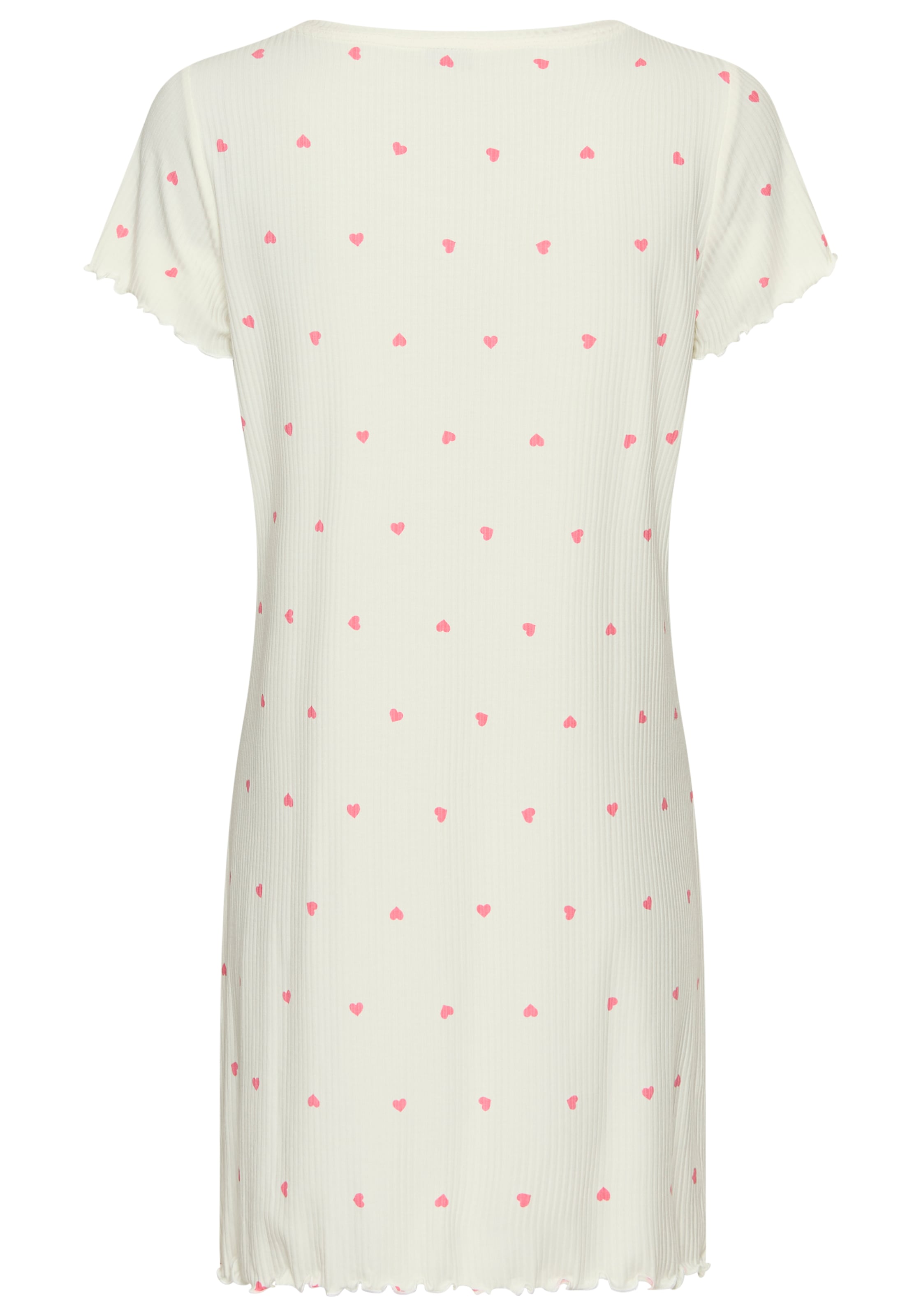 Vivance Dreams Nachthemd mit süssem Herzchendruck