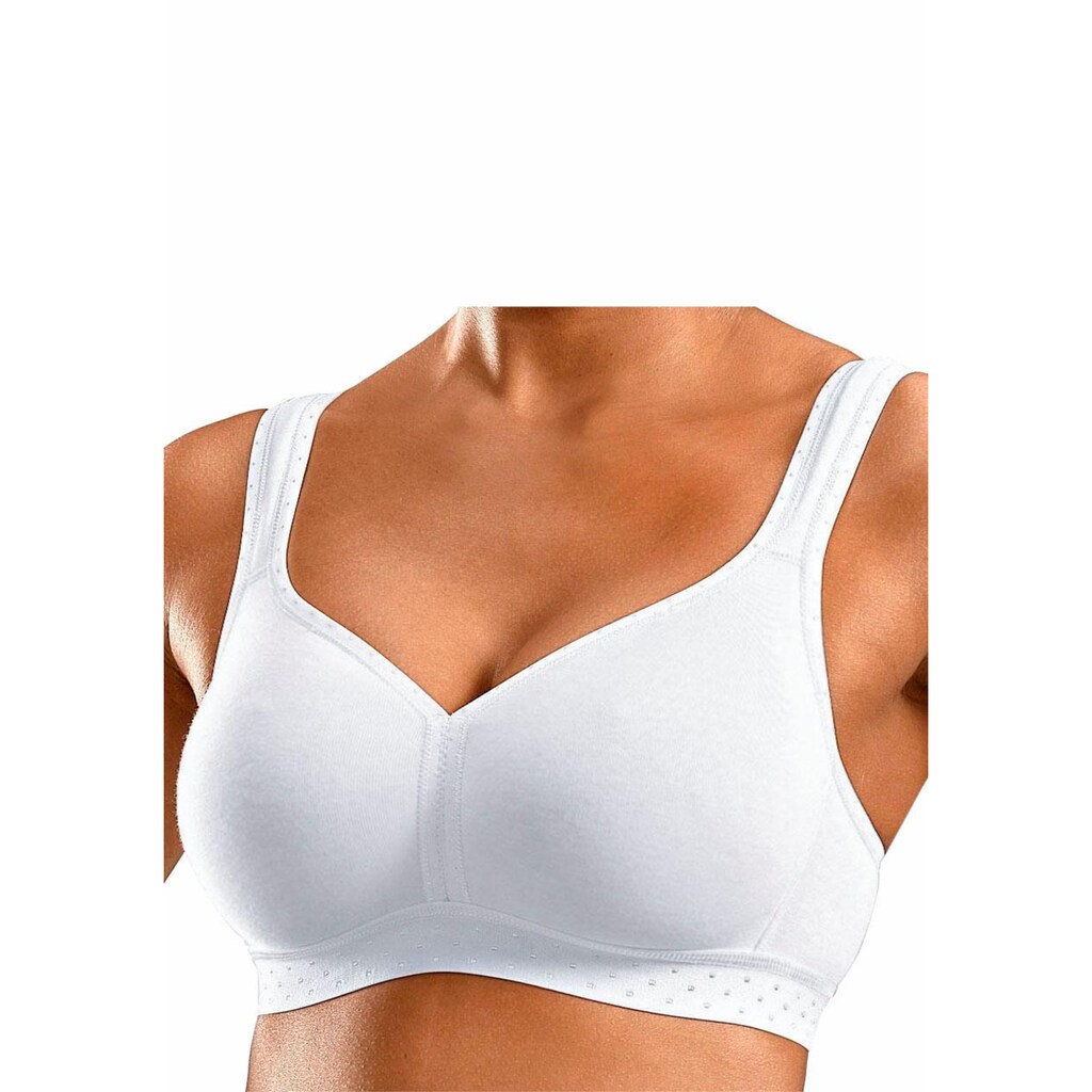 petite fleur Soft-BH, ohne Bügel aus sanfter Baumwolle