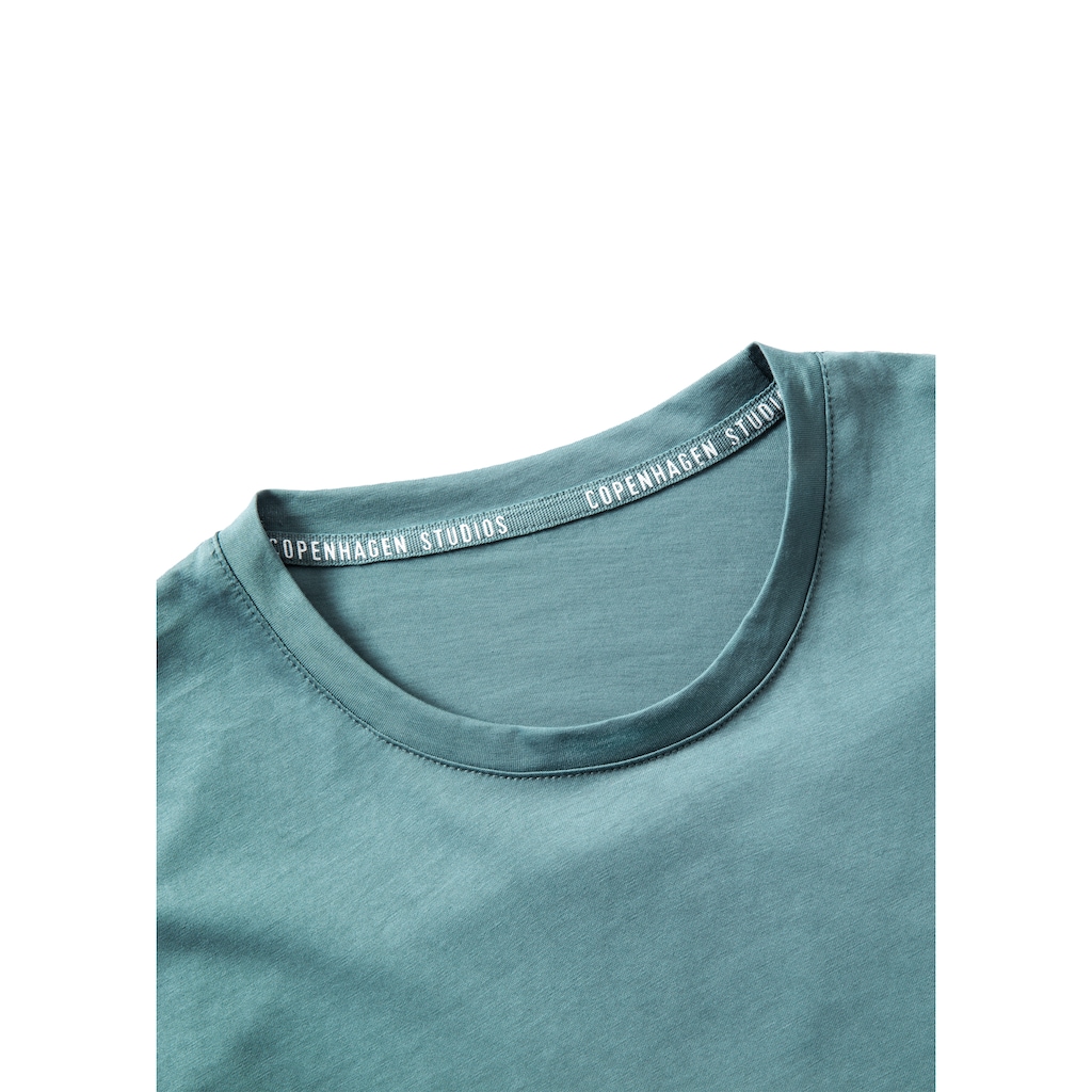 Copenhagen Studios T-Shirt, (Packung, 3 tlg., 3er-Pack), Unterziehshirt aus hochwertiger Bio-Baumwolle