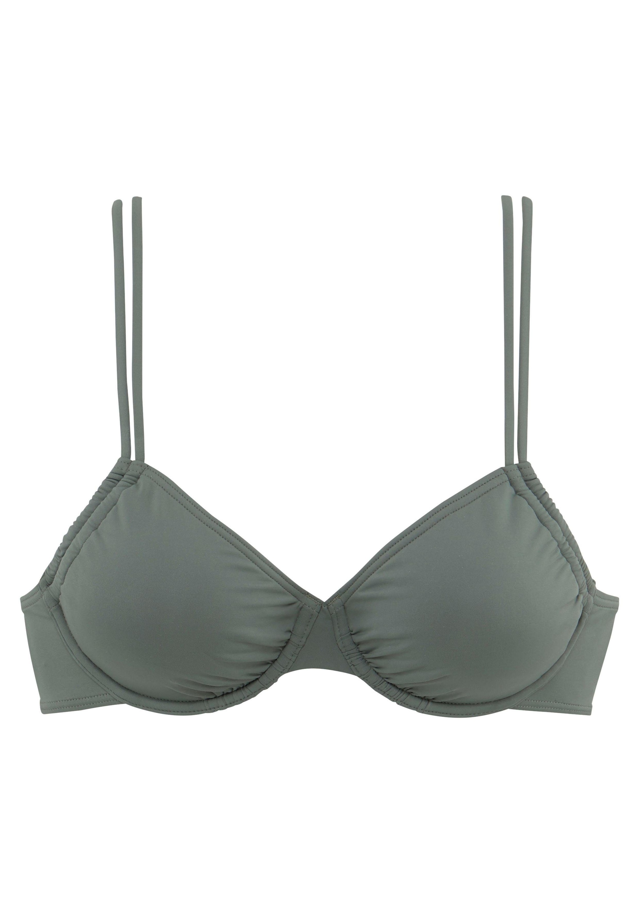 LASCANA Bügel-Bikini-Top "Italy" seitlich zu raffen