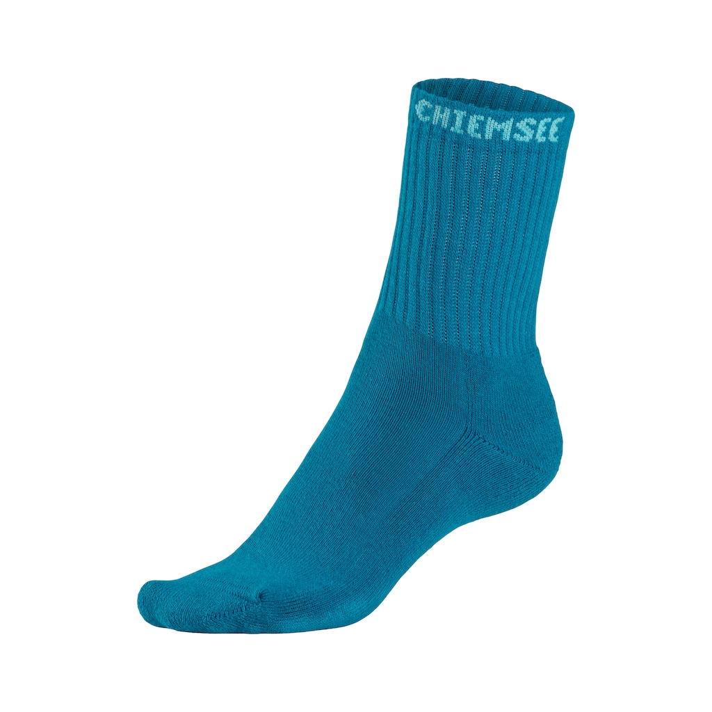 Chiemsee Tennissocken, (Packung, 6 Paar), mit eingestricktem Markennamen