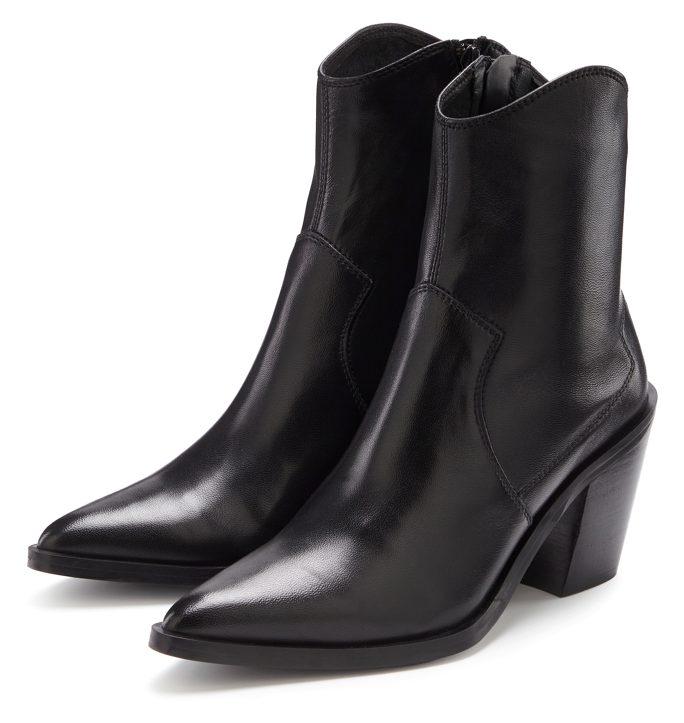 French Connection Bottines »Cowboy Boots, Western Boots, Boots, Stiefel, Lederstiefelette«  bottines cheville, bottines cowboy, bottines western en cuir