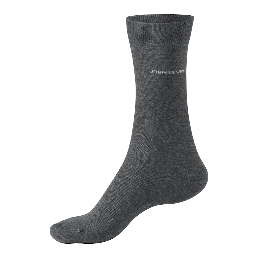 John Devin Basicsocken, (Packung, 7 Paar), für jeden Tag