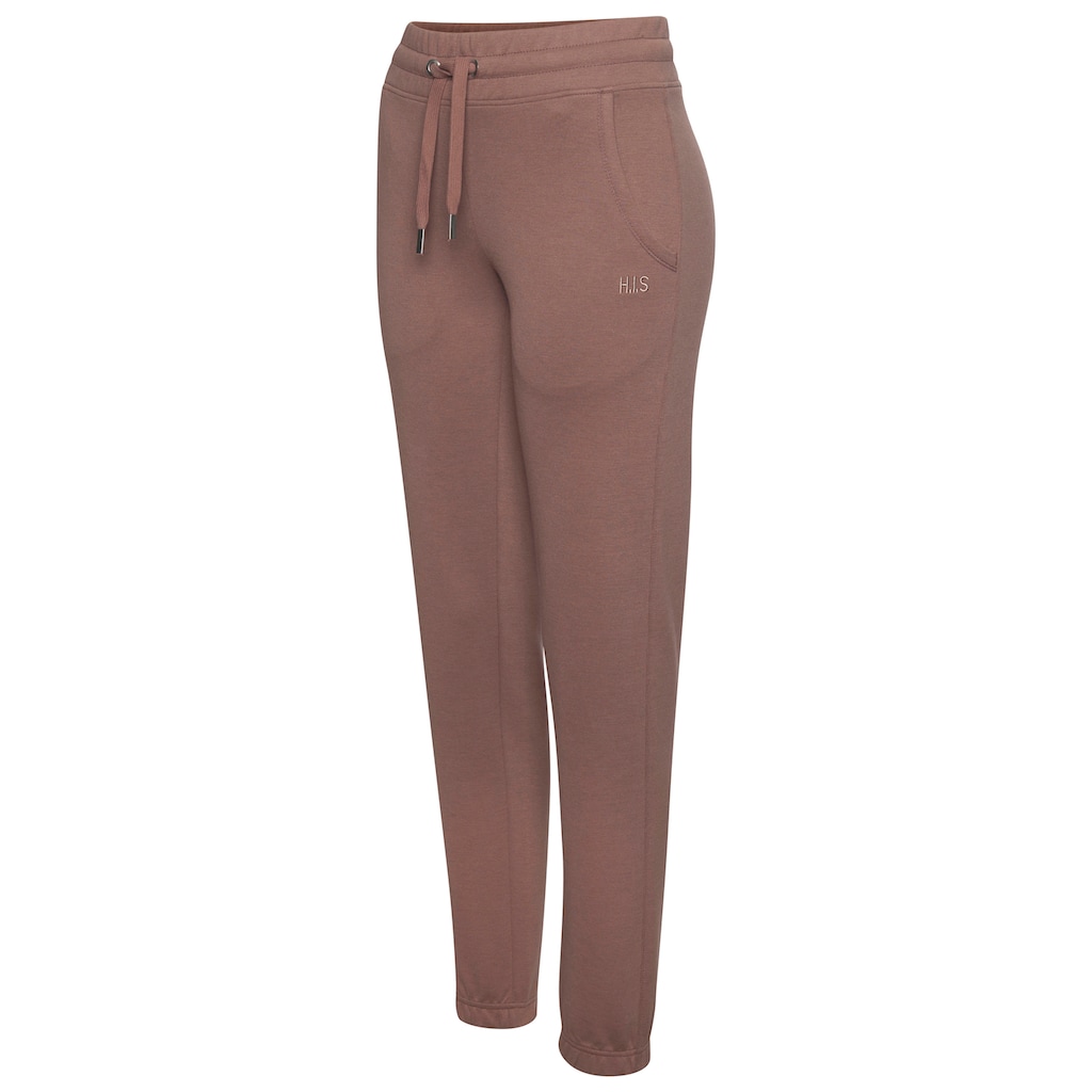 H.I.S Relaxhose, mit breitem Bund, Loungewear, Loungeanzug