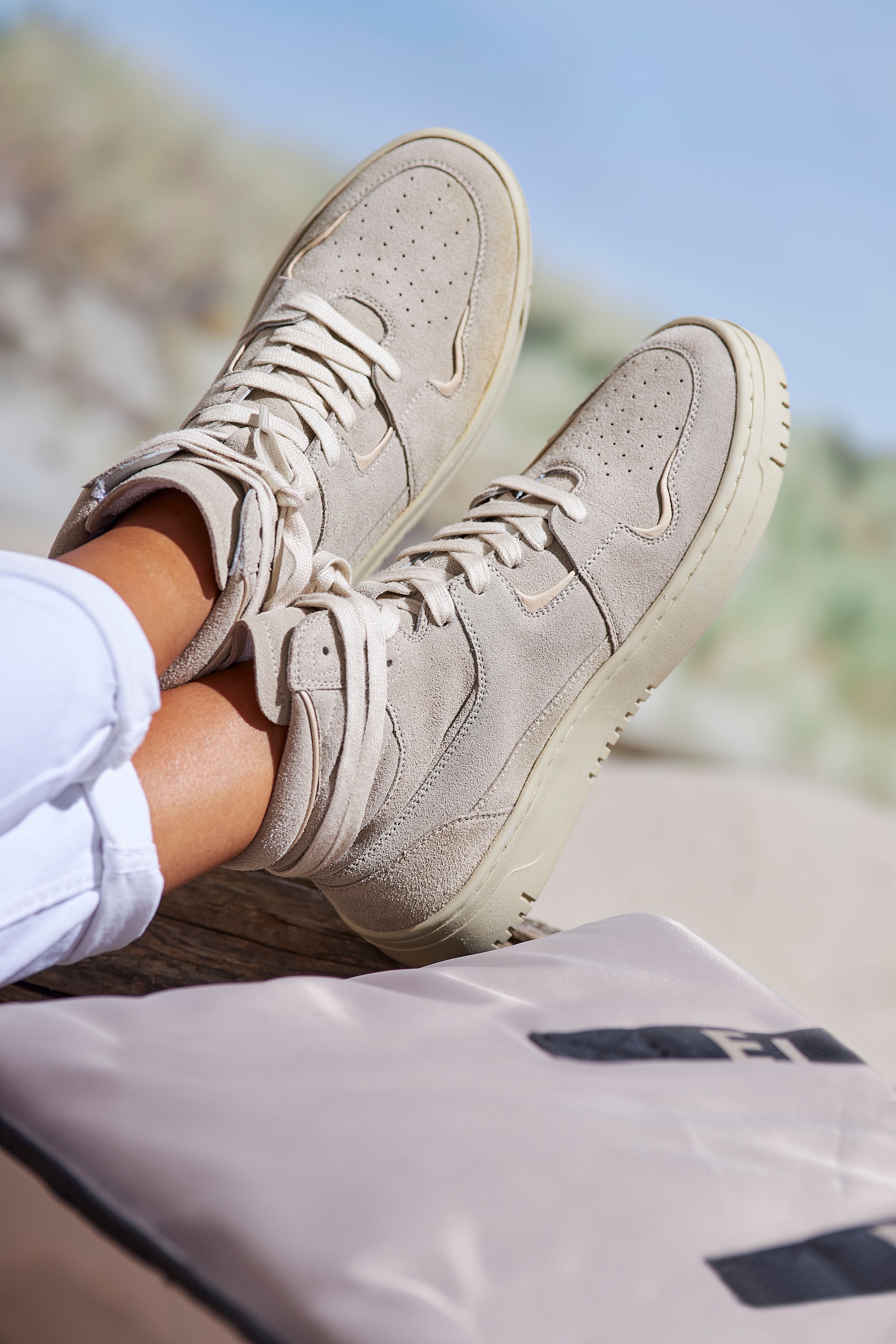 Elbsand Shopper »Schultertasche«, grosse Handtasche, Henkeltasche, Tragetasche, als Badetasche VEGAN