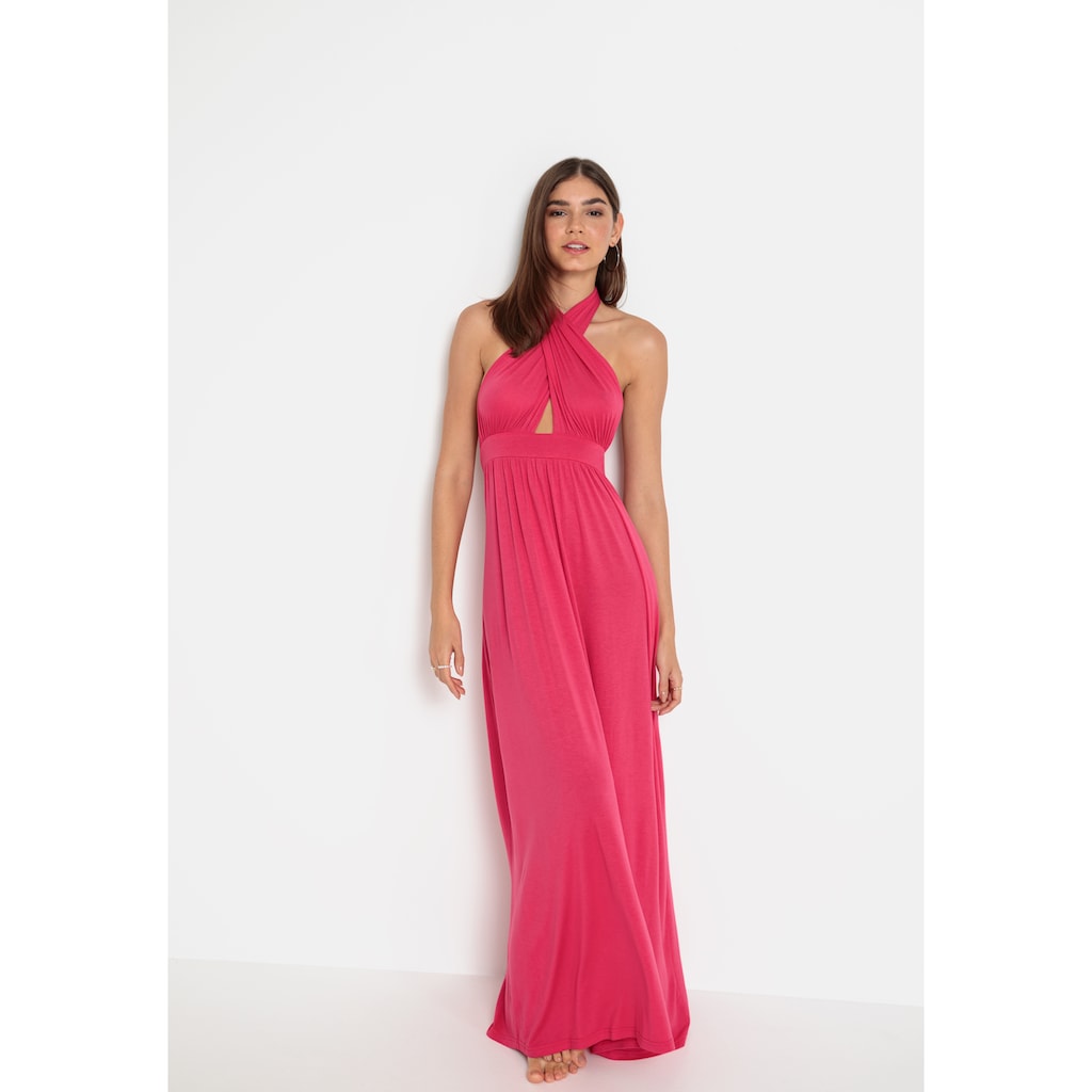 LSCN by LASCANA Neckholderkleid, in Maxilänge