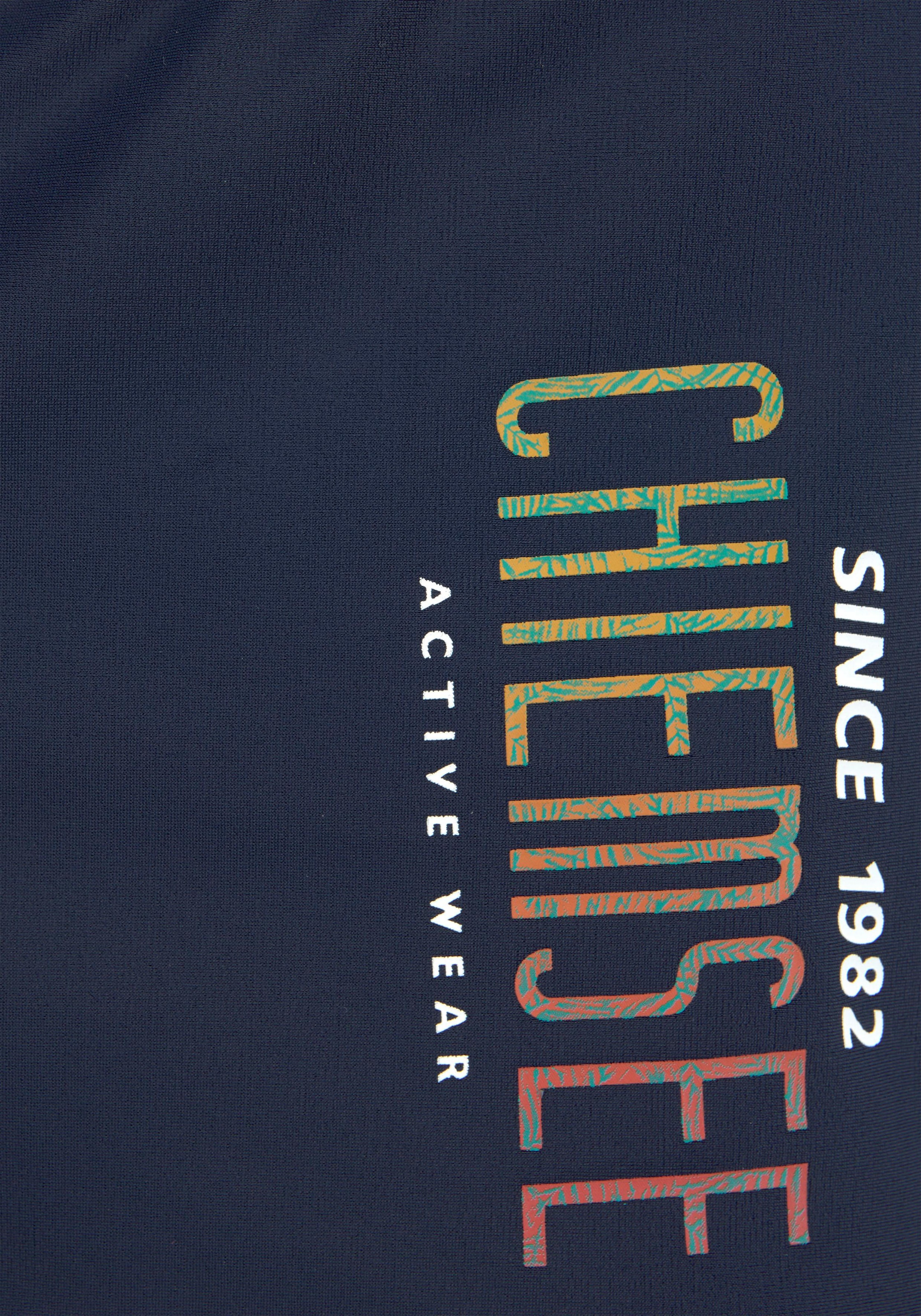 Chiemsee Boxer-Badehose mit Logodruck