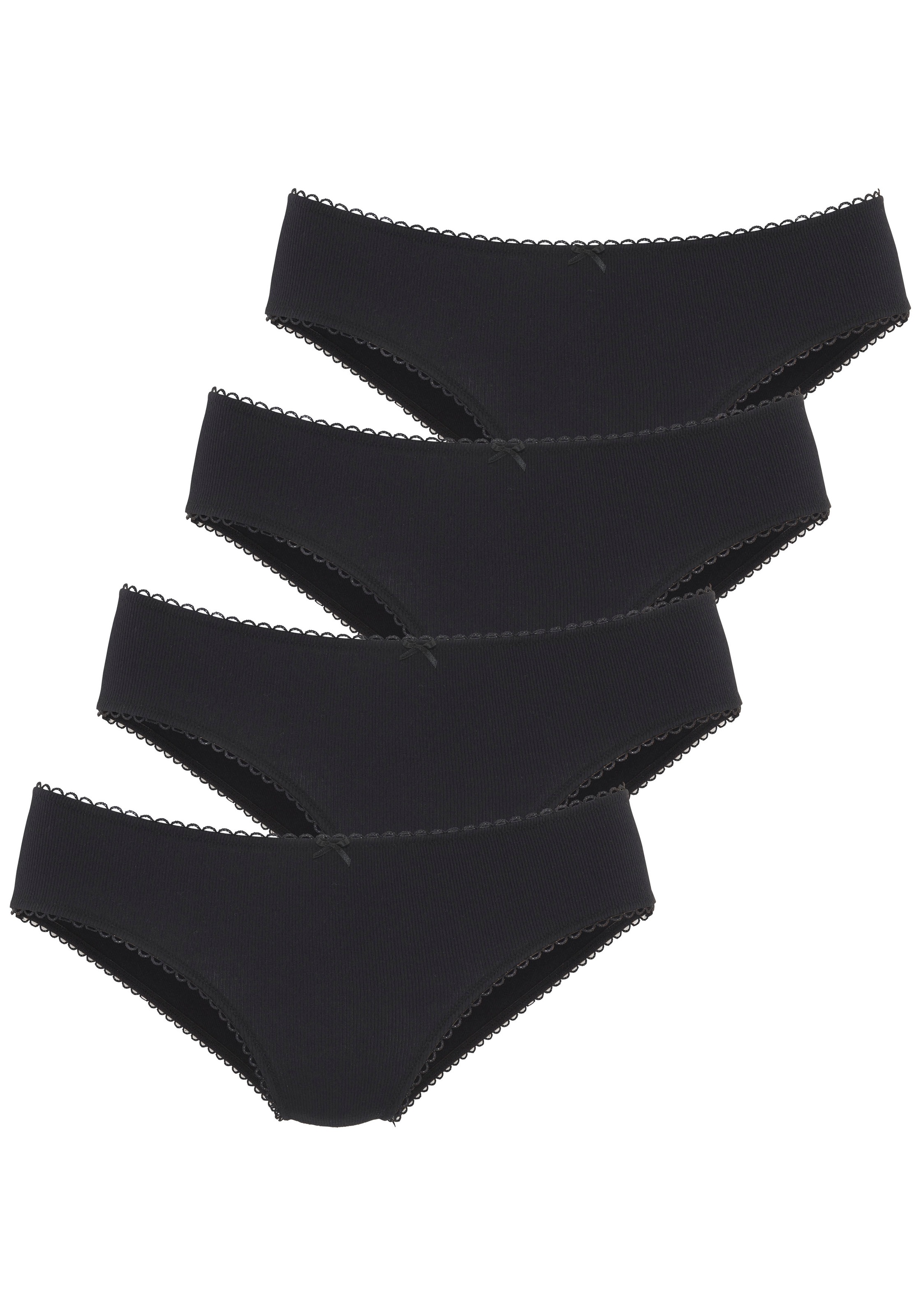 Vivance Jazz-Pants Slips Packung, 4 Stk. aus weicher Baumwoll-Qualität