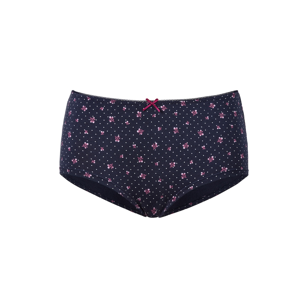 petite fleur Hipster, (6er-Pack), aus elastischer Baumwolle