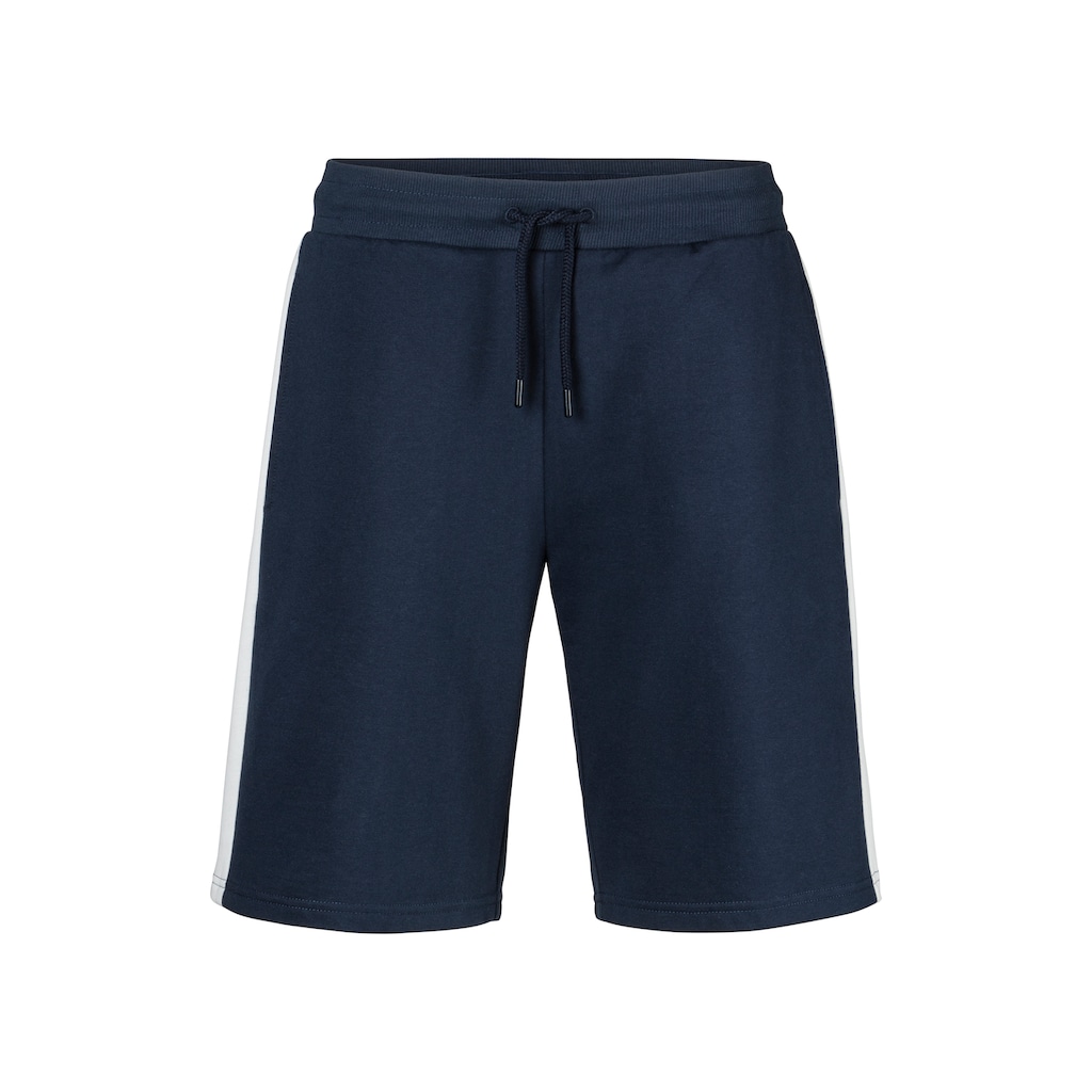 H.I.S Sweatshorts, seitlicher Streifen mit Logodruck