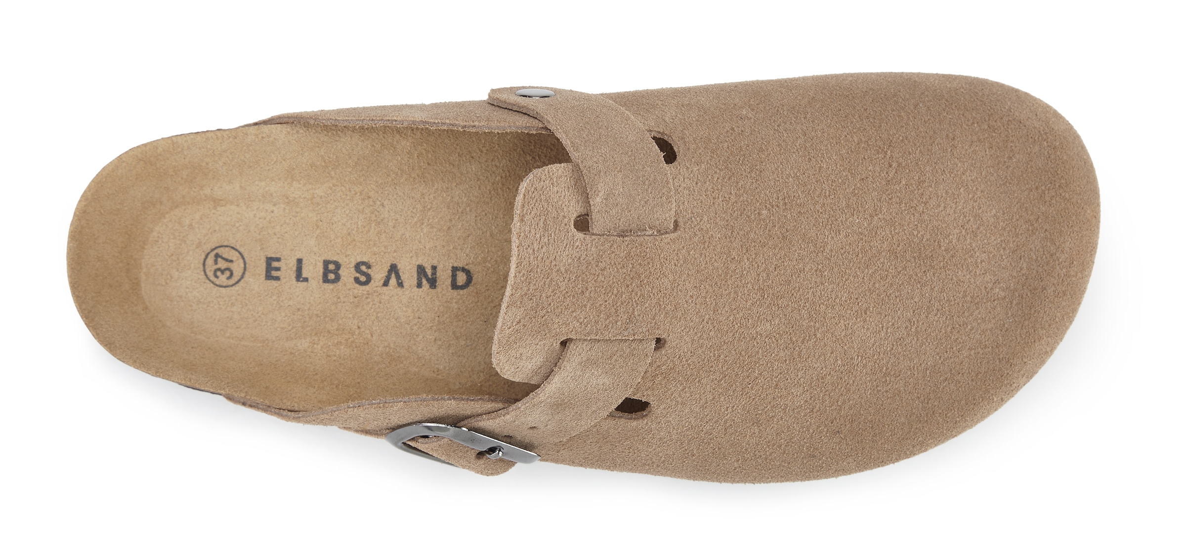 Elbsand Pantolette »Sandale, Mule, Sommerschuh, Lederpantolette«  NOUVEAU en cuir avec semelle intérieure en liège souple