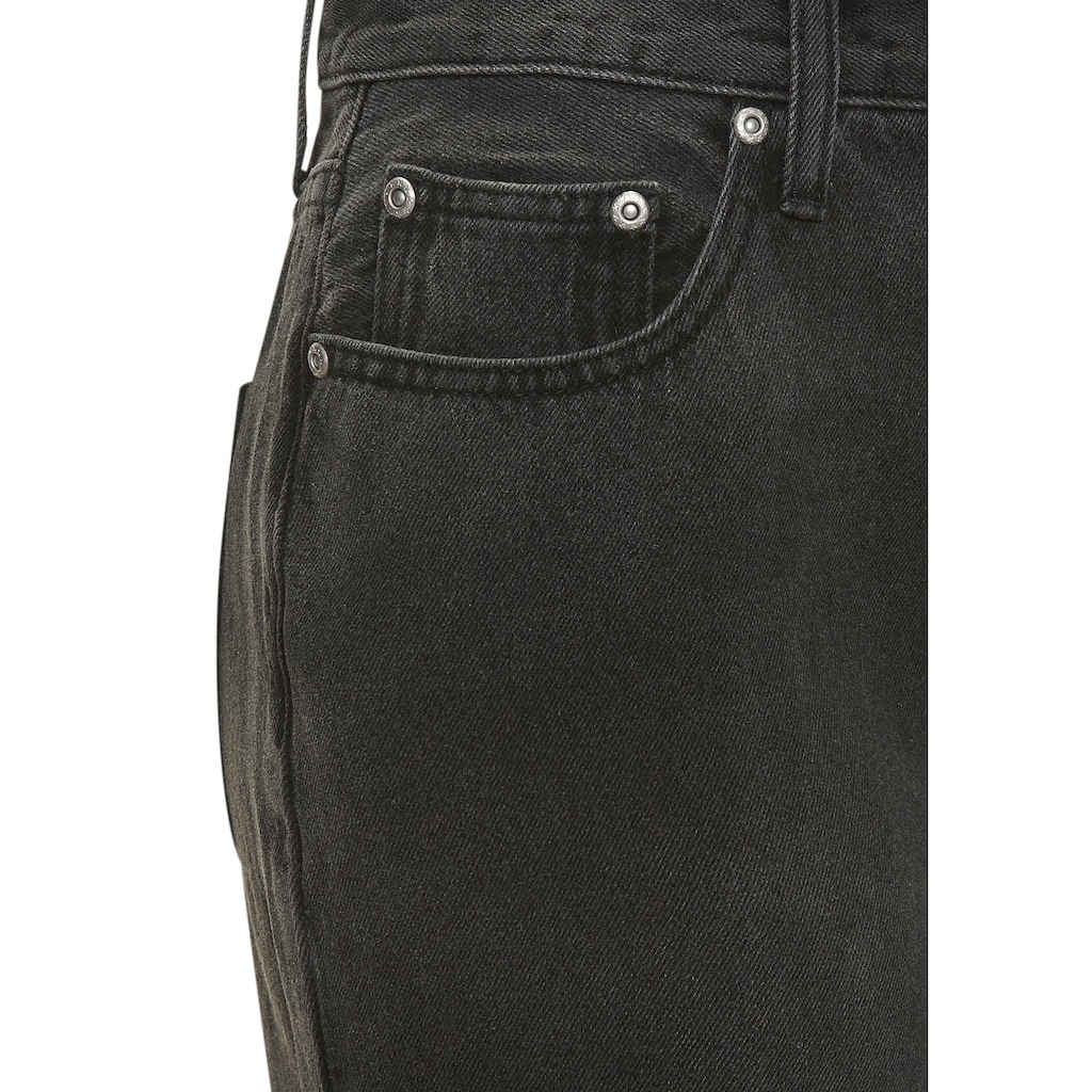 LASCANA Weite Jeans, mit hohem Bund und 5-Pocket-Style, Wide-Leg Jeans