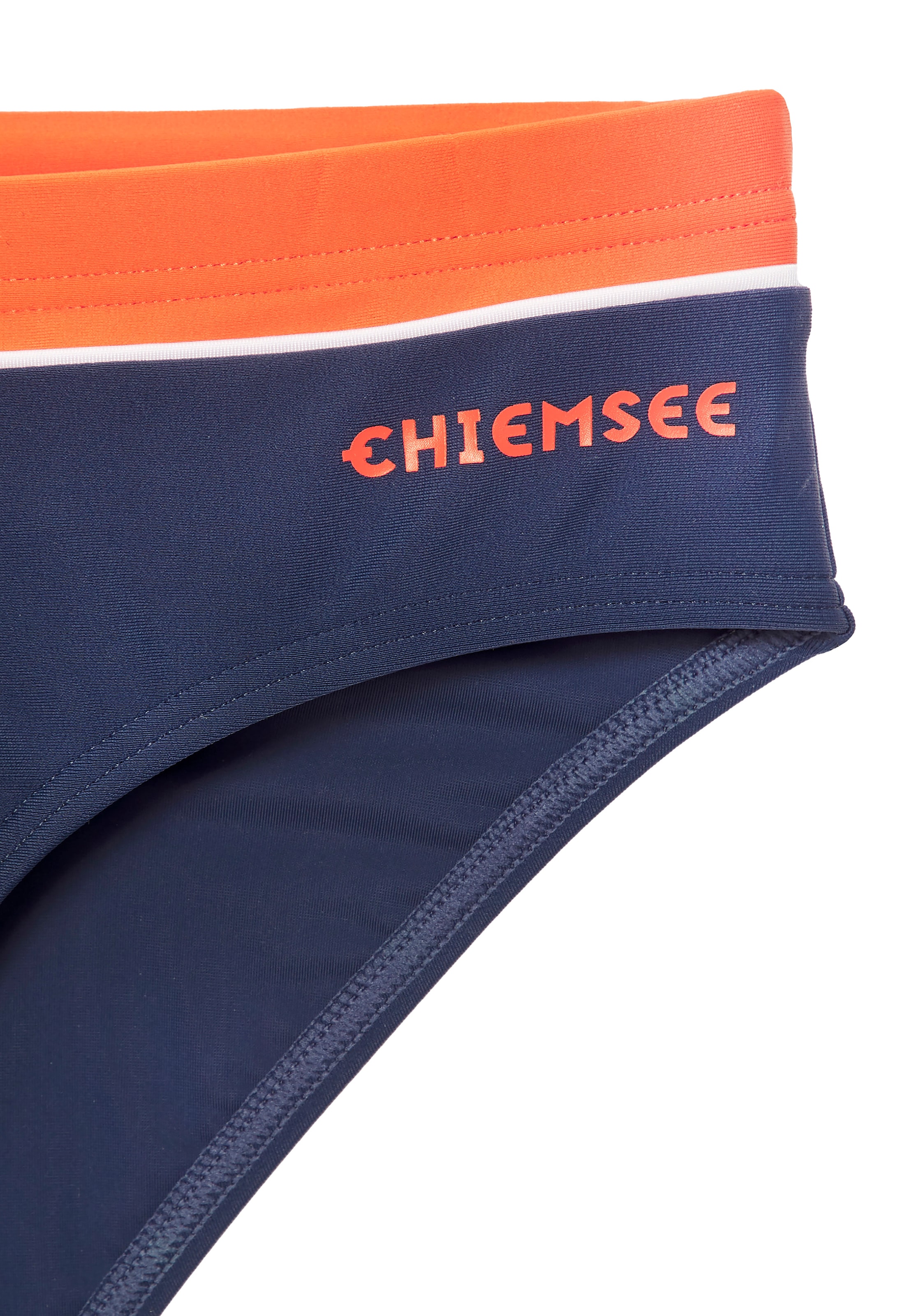 Chiemsee Badehose mit farblich abgesetztem Bund