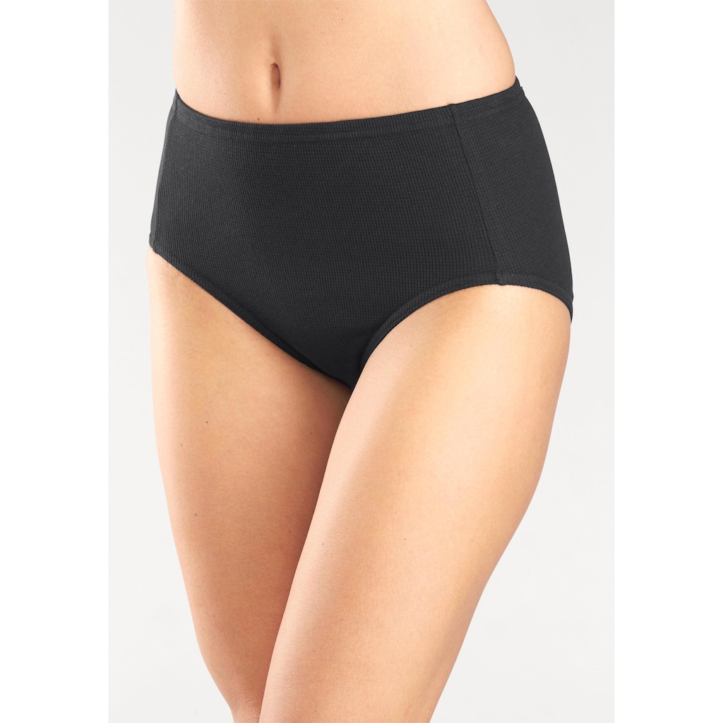 petite fleur Taillenslip, (5er-Pack), aus weicher Pikee-Qualität