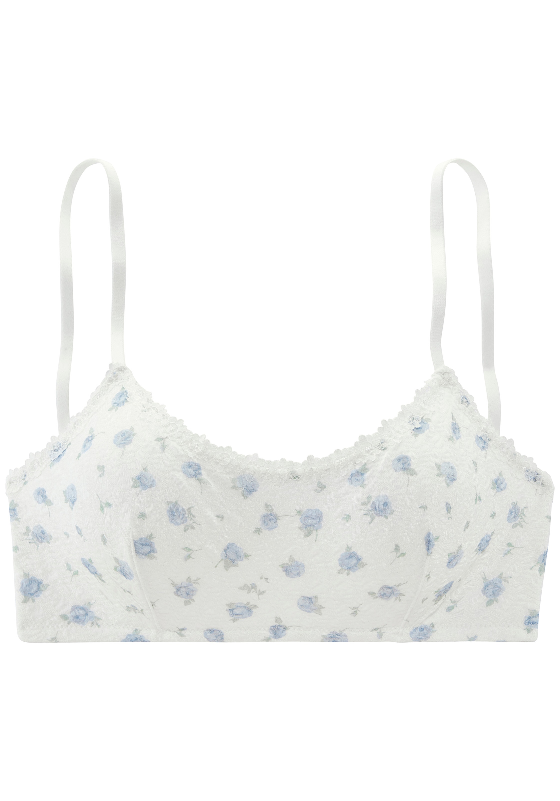 Vivance Bralette-BH »Rosali« ohne Bügel,  aus softem Material mit Blumenmuster