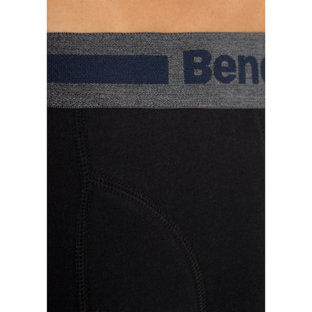 Bench. Boxer »Boxershorts für Herren«, (Packung, 4 St.), Unterhosen mit Overlock-Nähten vorn