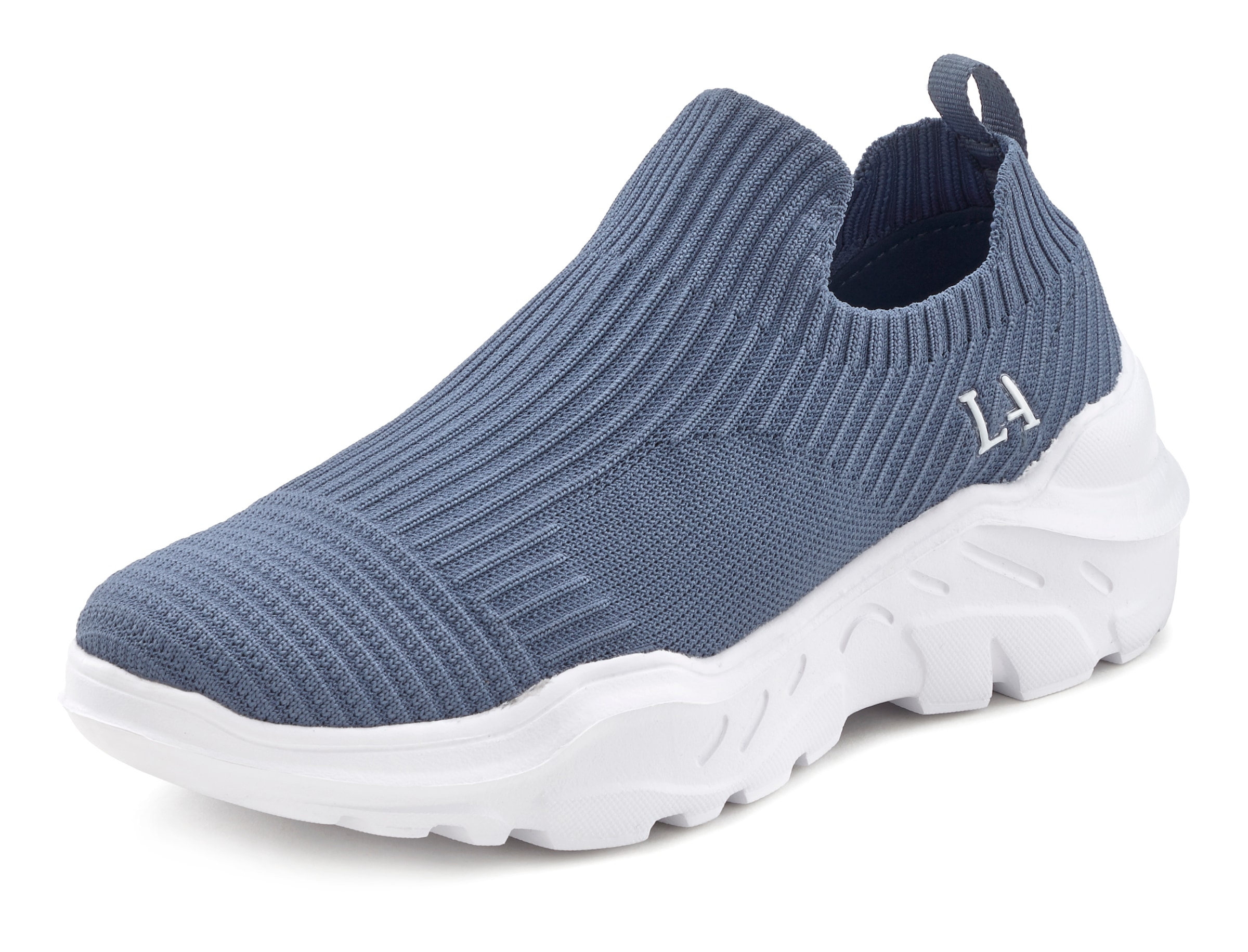 LASCANA Sneaker, Slip-On-Sneaker, Halbschuh, Slipper, Freizeitschuh VEGAN