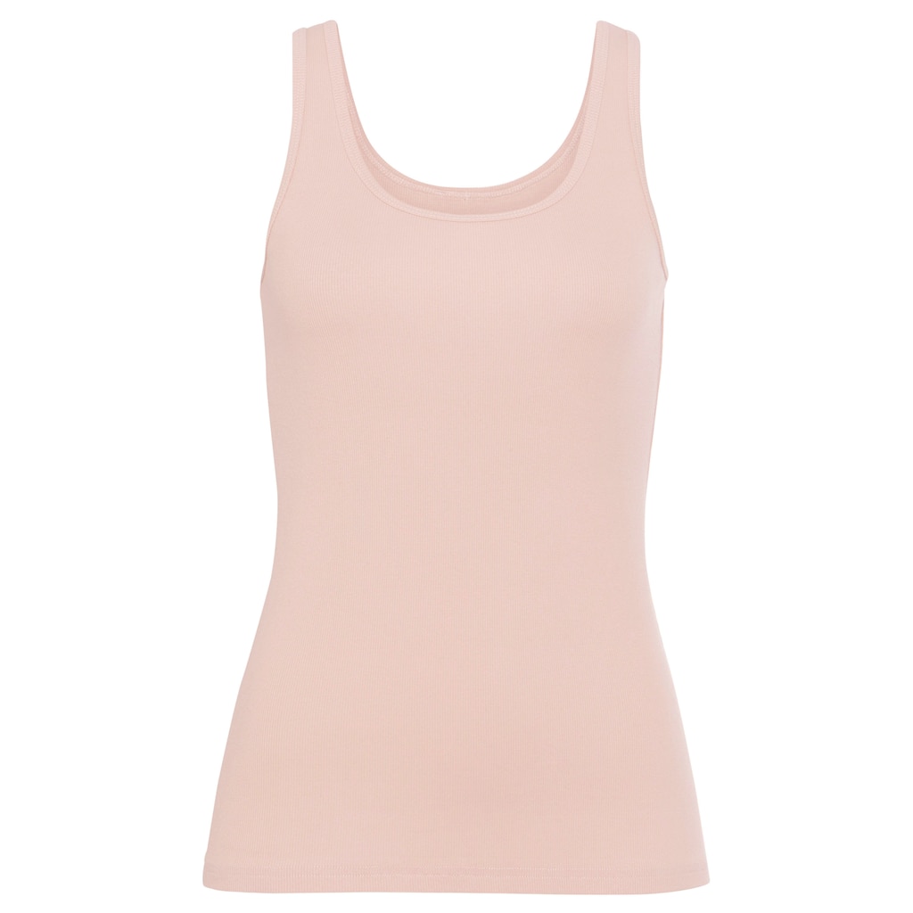 Vivance Unterhemd, (2er-Pack), aus besonders weicher Rippware