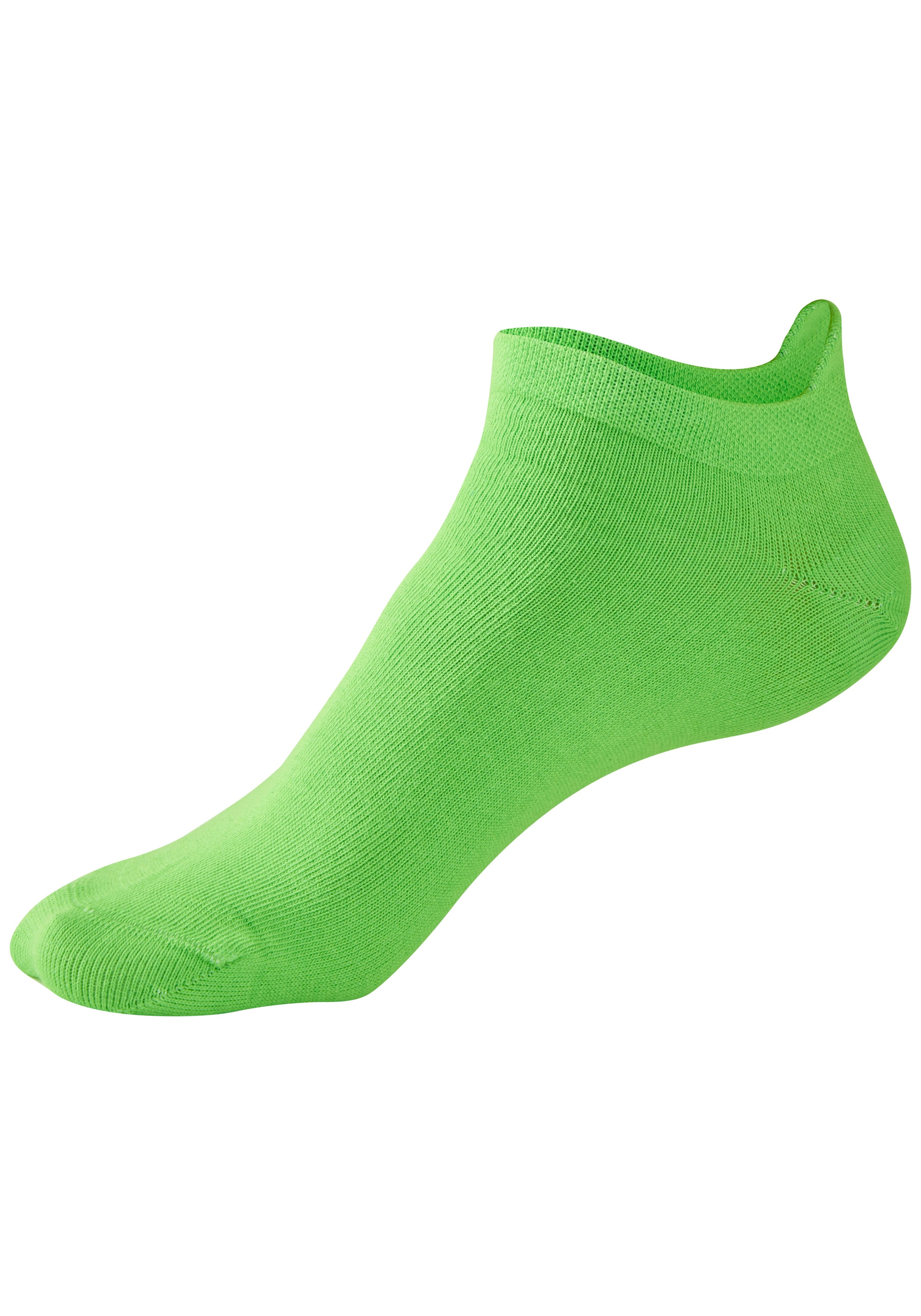 LASCANA Chaussettes de baskets »für Damen mit eingestricktem Markenlogo« Boîte, Boîte, 7 Couple tlg. dans une jolie boîte cadeau