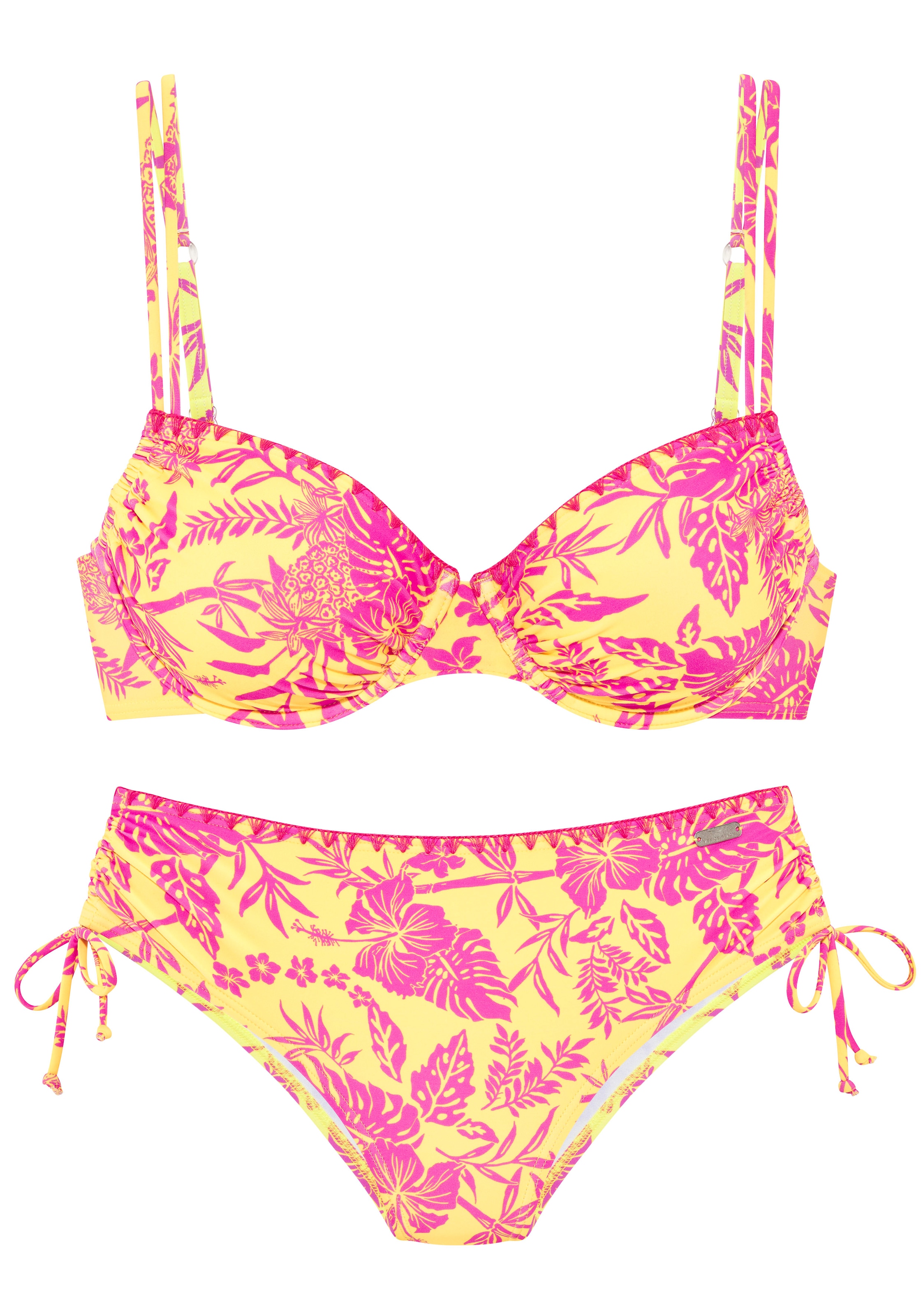 Venice Beach Bikini à armatures »Kensi« réglable latéralement avec imprimé moderne