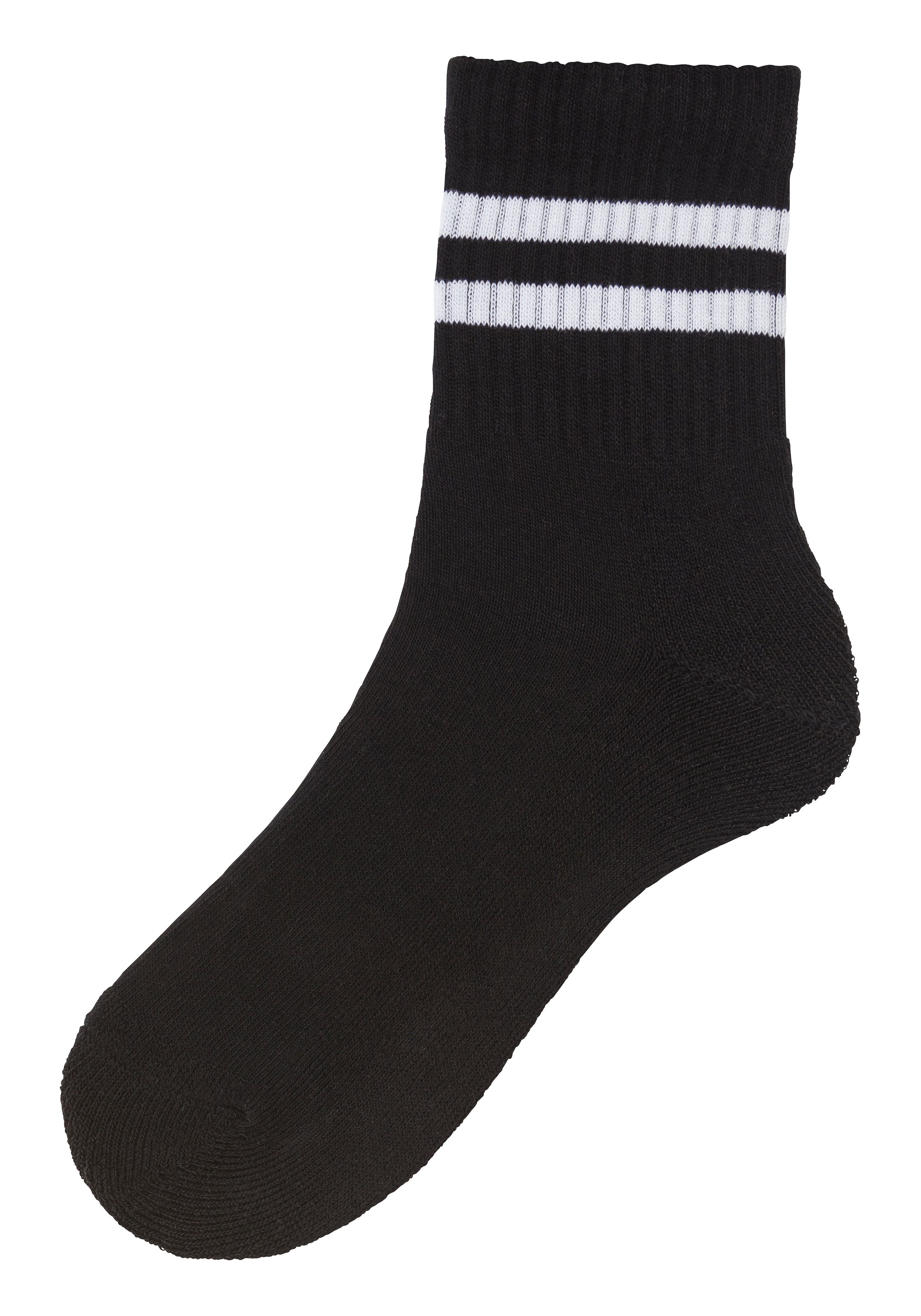 H.I.S Chaussettes de sport Paquet, 6 Couple tlg. klassische Tennissocken mit Streifen
