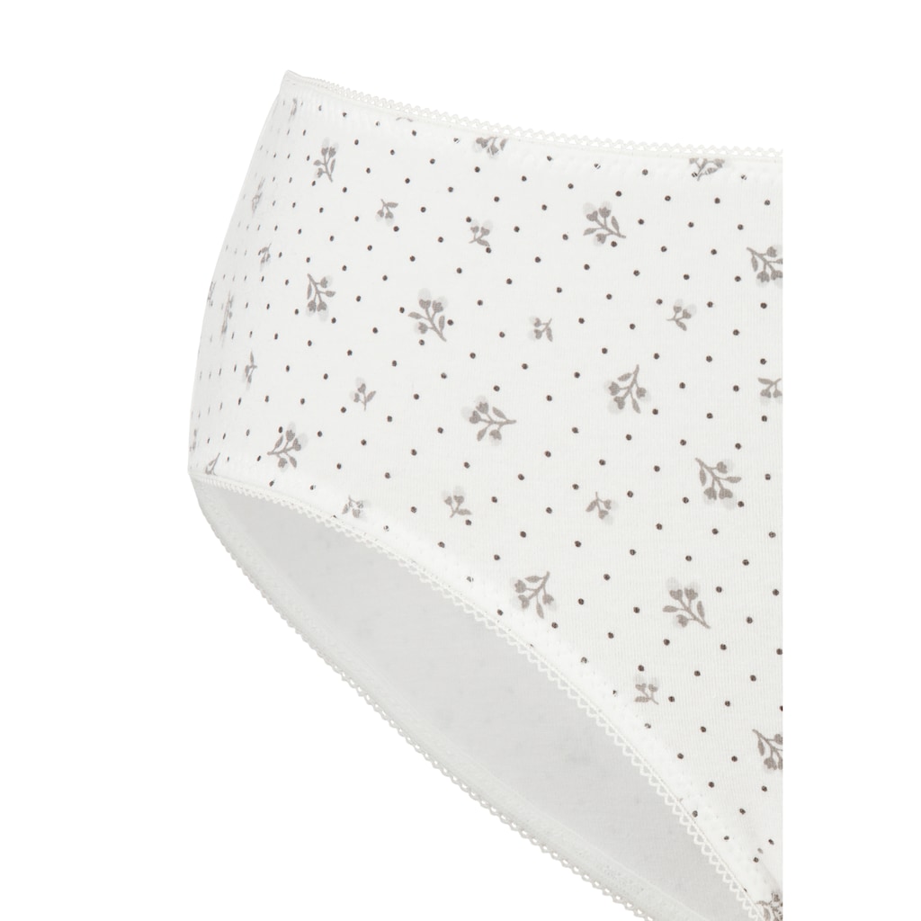 petite fleur Jazz-Pants Slips, (6er-Pack), aus elastischer Baumwolle