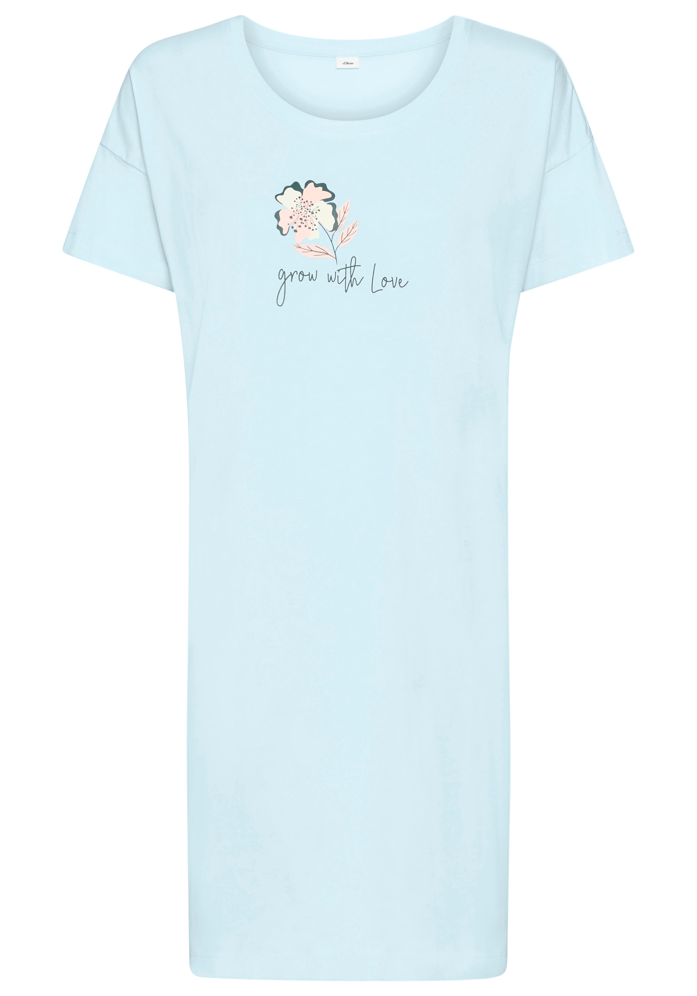 s.Oliver Chemise de nuit belle impression frontale