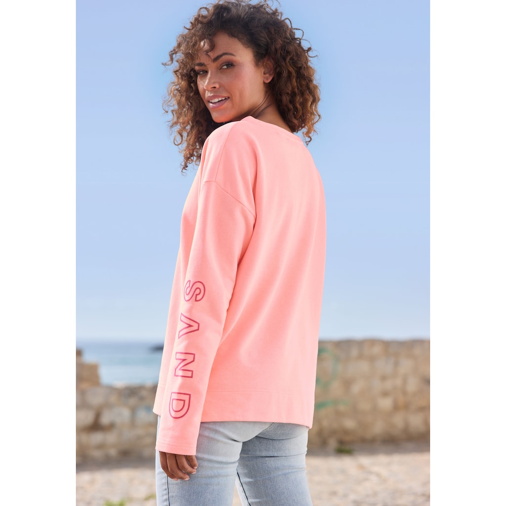 Elbsand Sweatshirt »Andra«, mit Logoprint