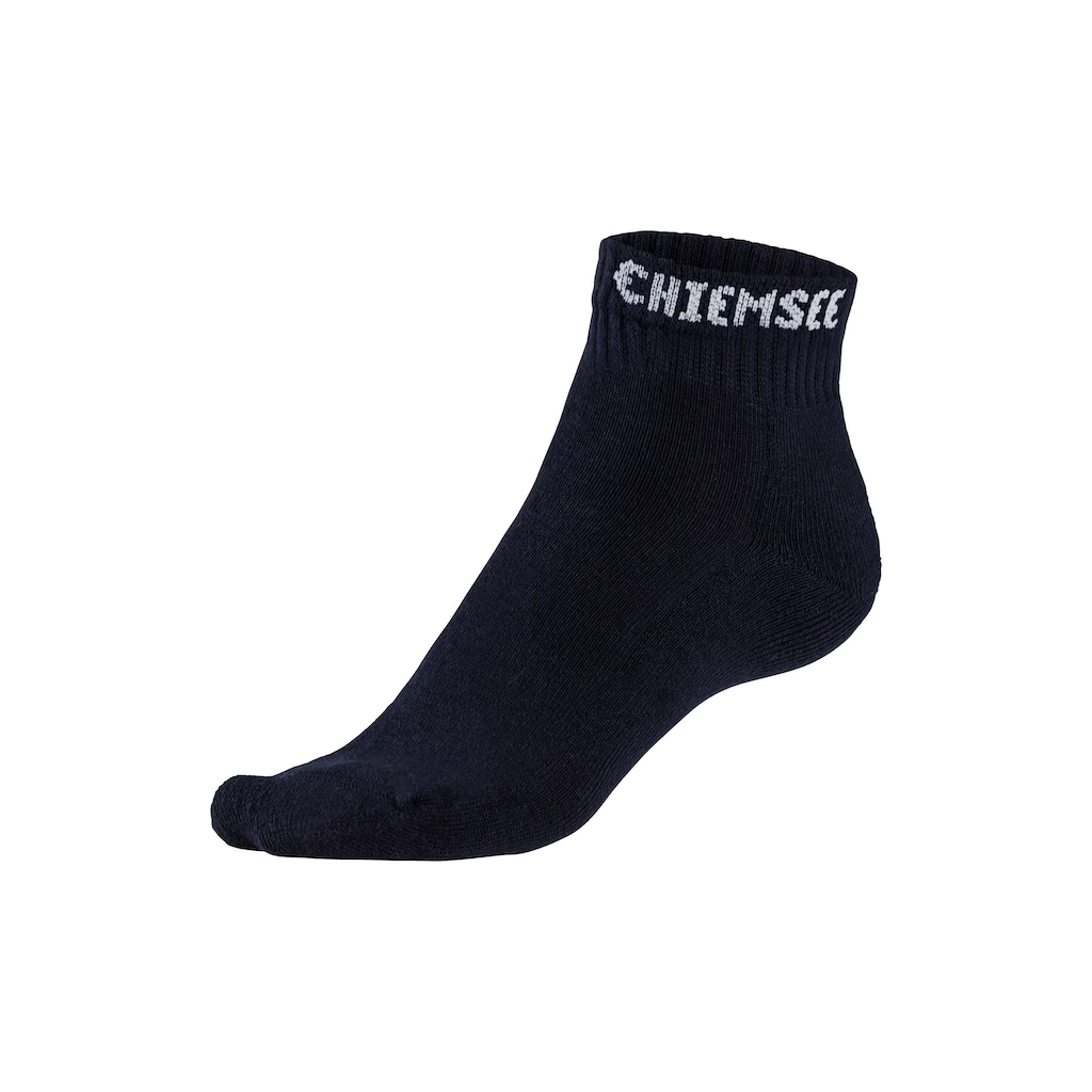 Chiemsee Kurzsocken, (Packung, 6 Paar), mit eingestricktem Markennamen