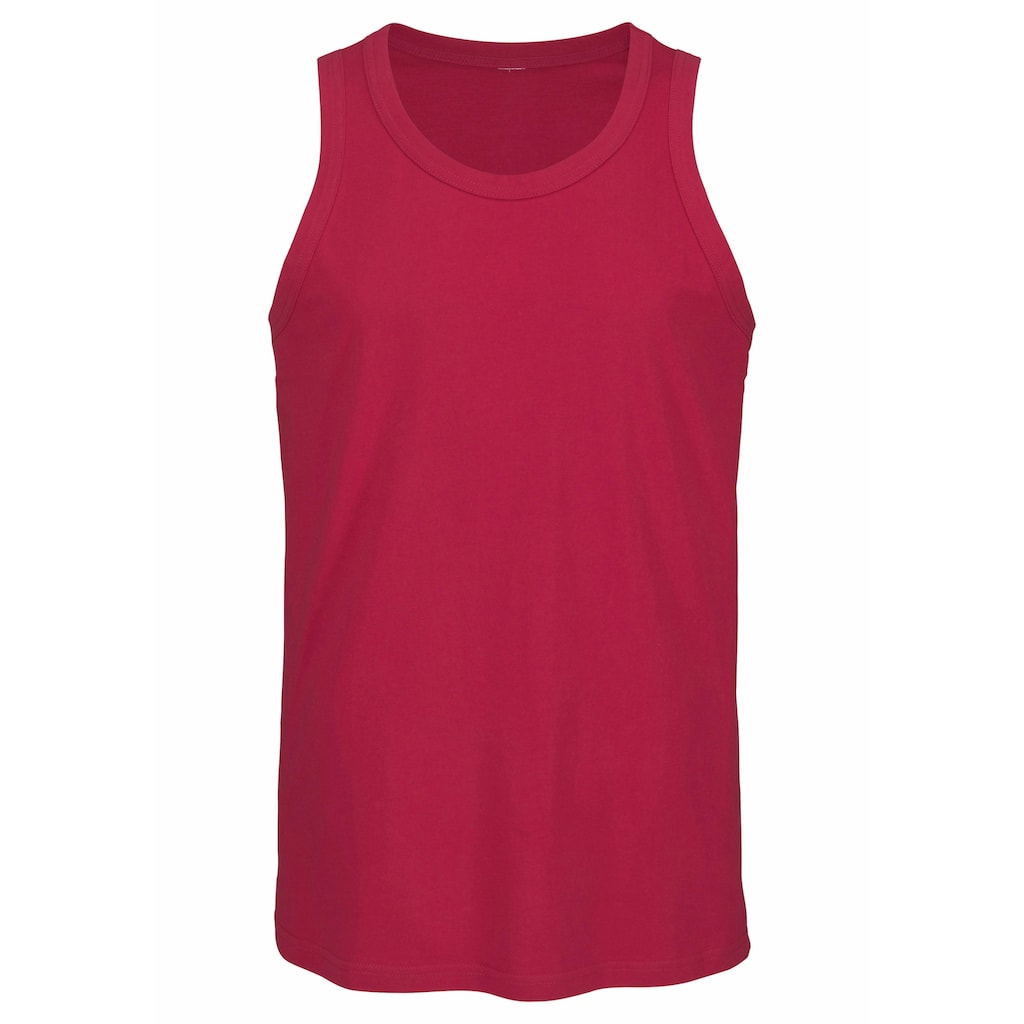 H.I.S Tanktop »Unterhemd für Herren«, (Packung, 3 tlg.), mit Rundhals aus Baumwolle
