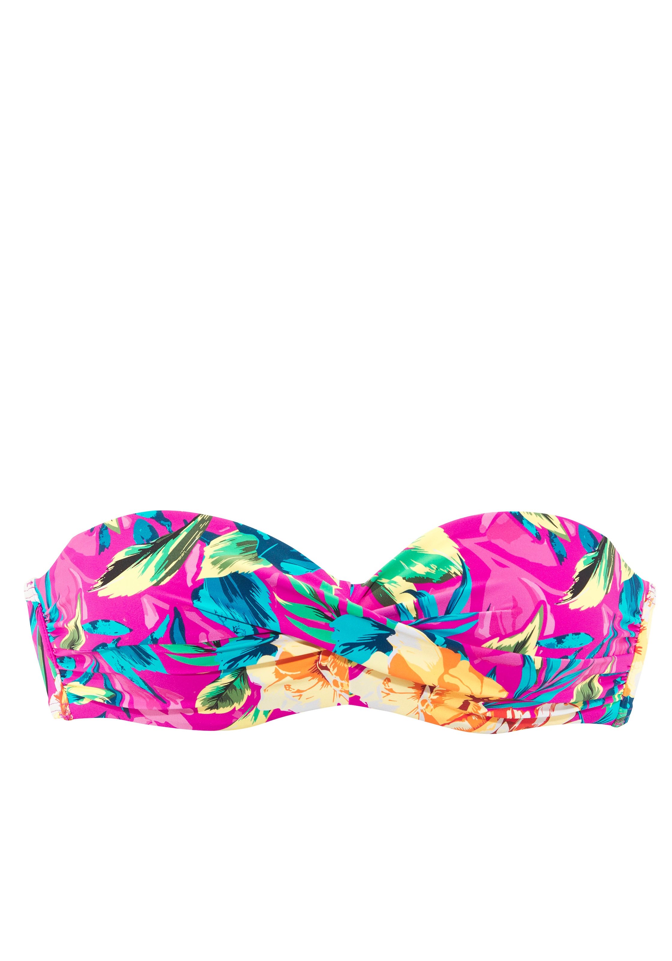 LASCANA Top bikini bandeau à armatures »Riley« mit 3 Tragevarianten