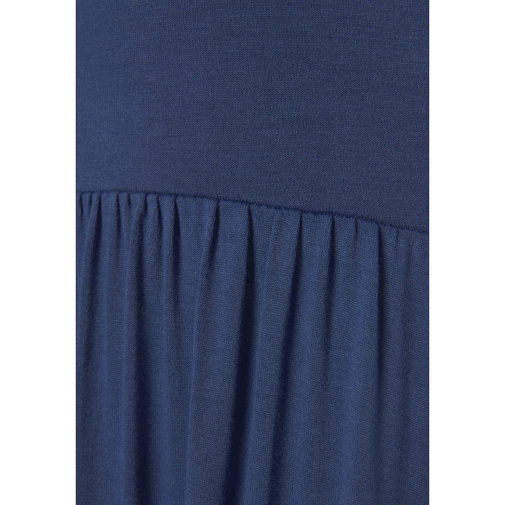 LASCANA Maxikleid, mit tiefem Rückenausschnitt
