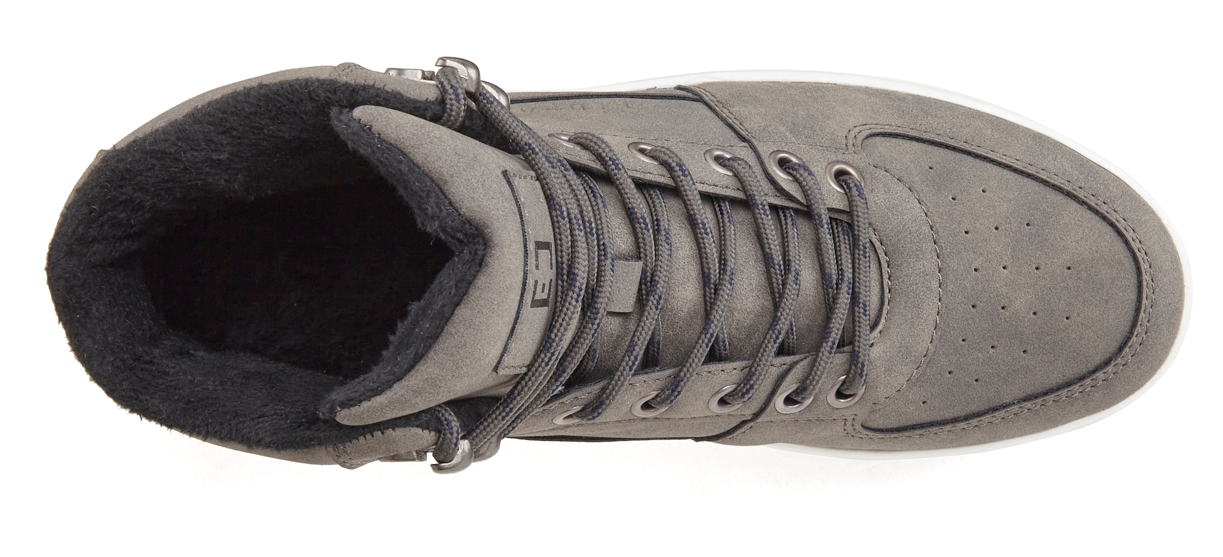 Elbsand Sneaker »Freizeitschuh, Halbschuh, High Top Sneaker, Turnschuh, Schnürschuh«  Schnürhalbschuh mit kuscheligem Warmfutter