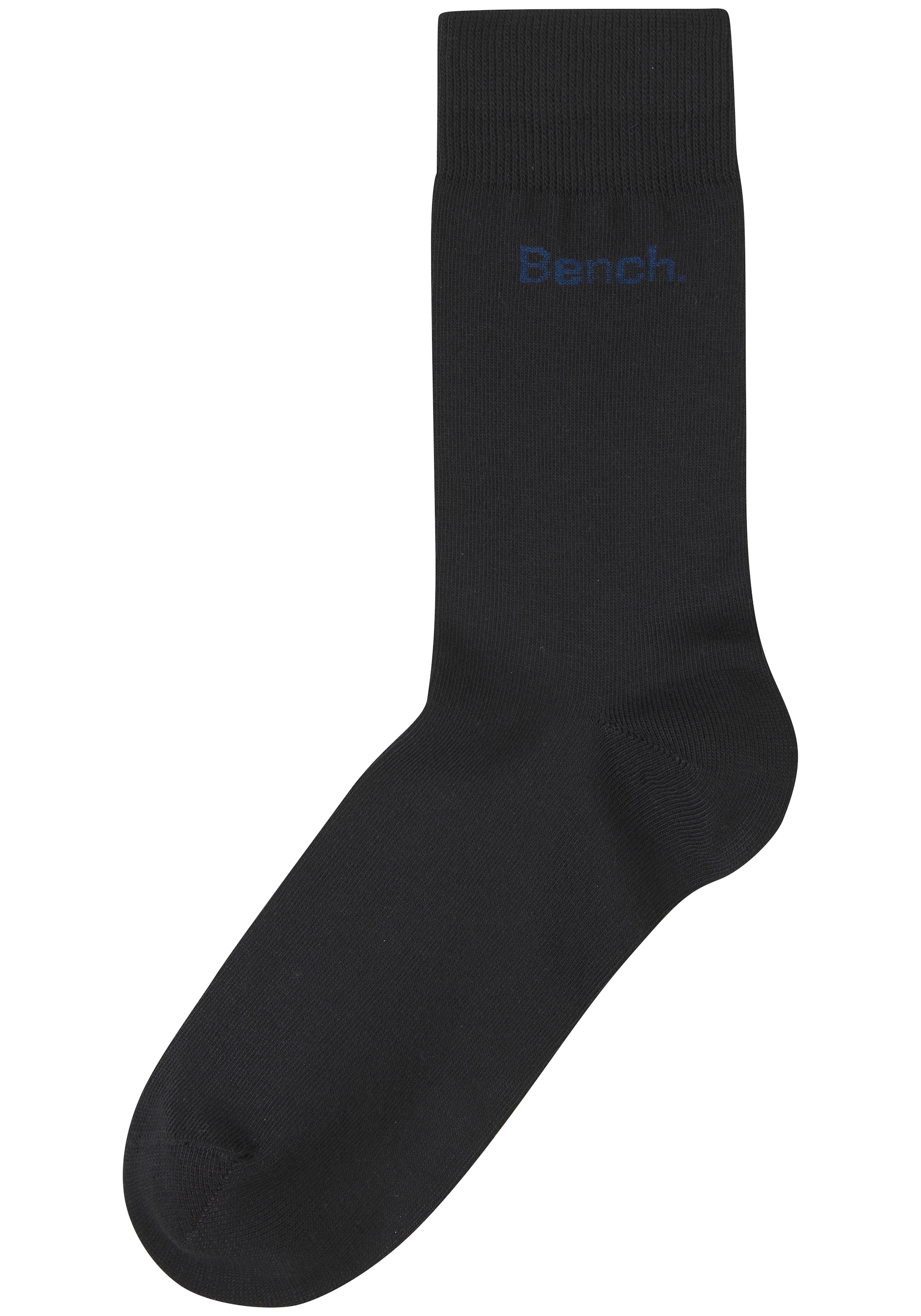 Bench. Chaussettes basiques »Herrensocken für Beruf und Freizeit« Paquet, 6 Couple tlg. avec petit logo de marque coloré