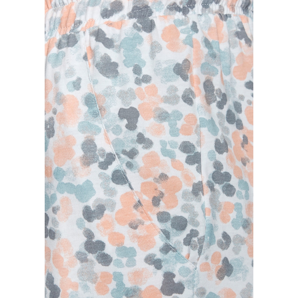 Vivance Dreams Pyjamahose, mit schönem Alloverdruck