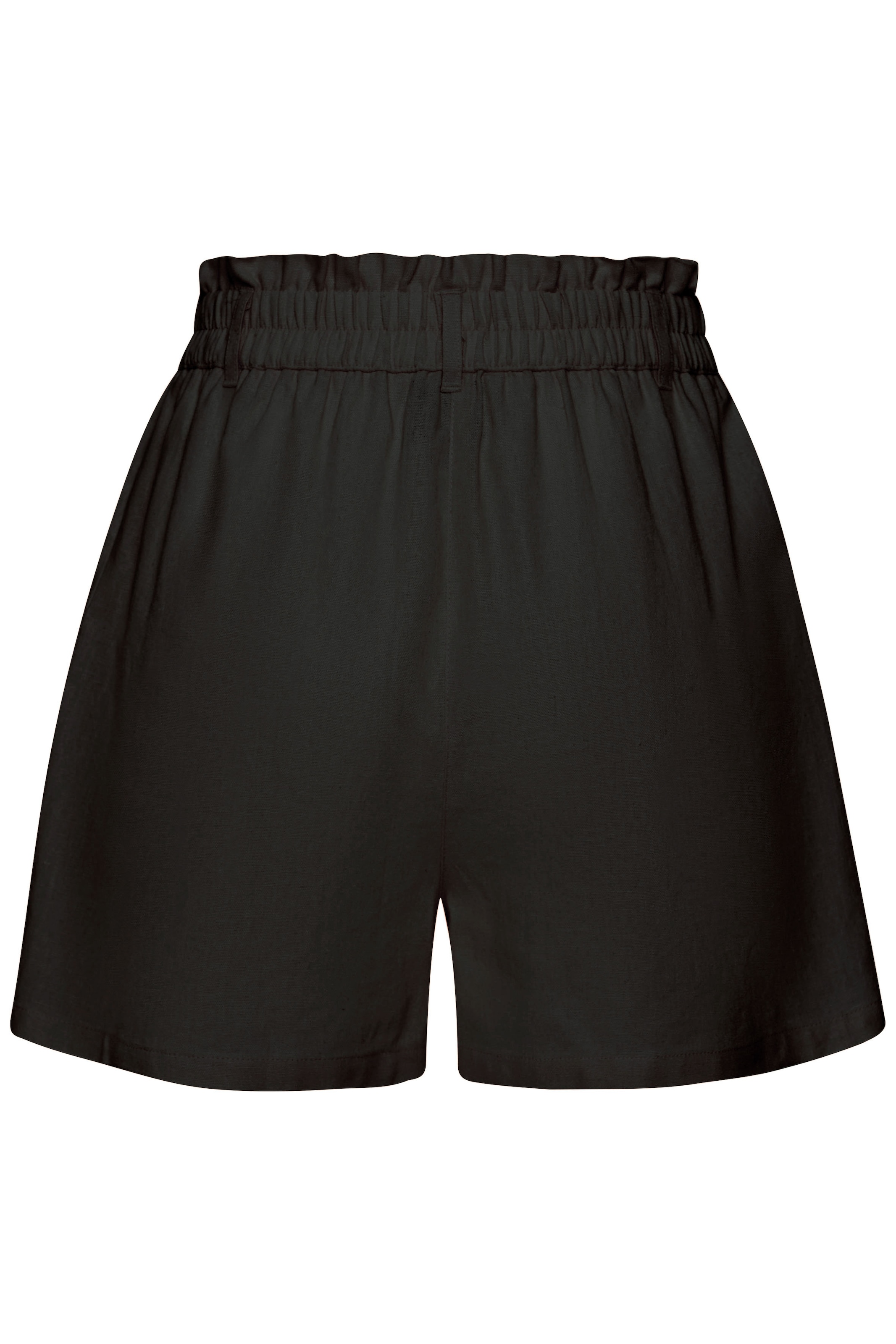 Buffalo Shorts, mit Leinenanteil, luftige kurze Hose mit Taschen, Sommer Shorts
