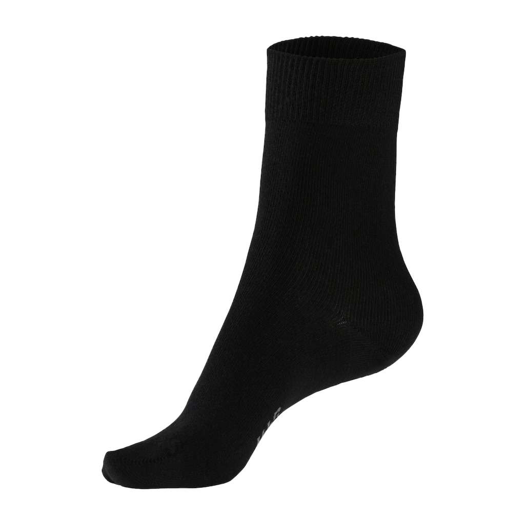 H.I.S Basicsocken, (Packung, 5 Paar), mit besonders weichem Bündchen