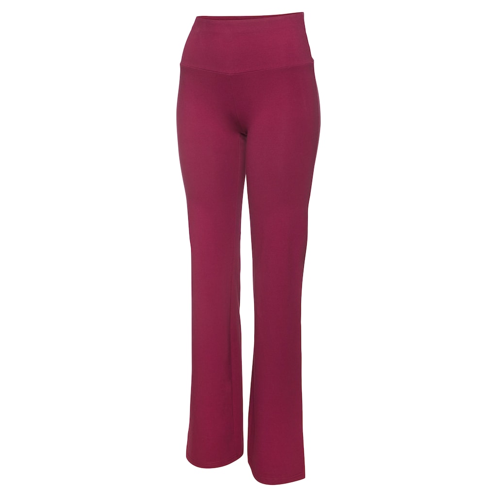 LASCANA ACTIVE Jazzpants, mit breitem Bündchen
