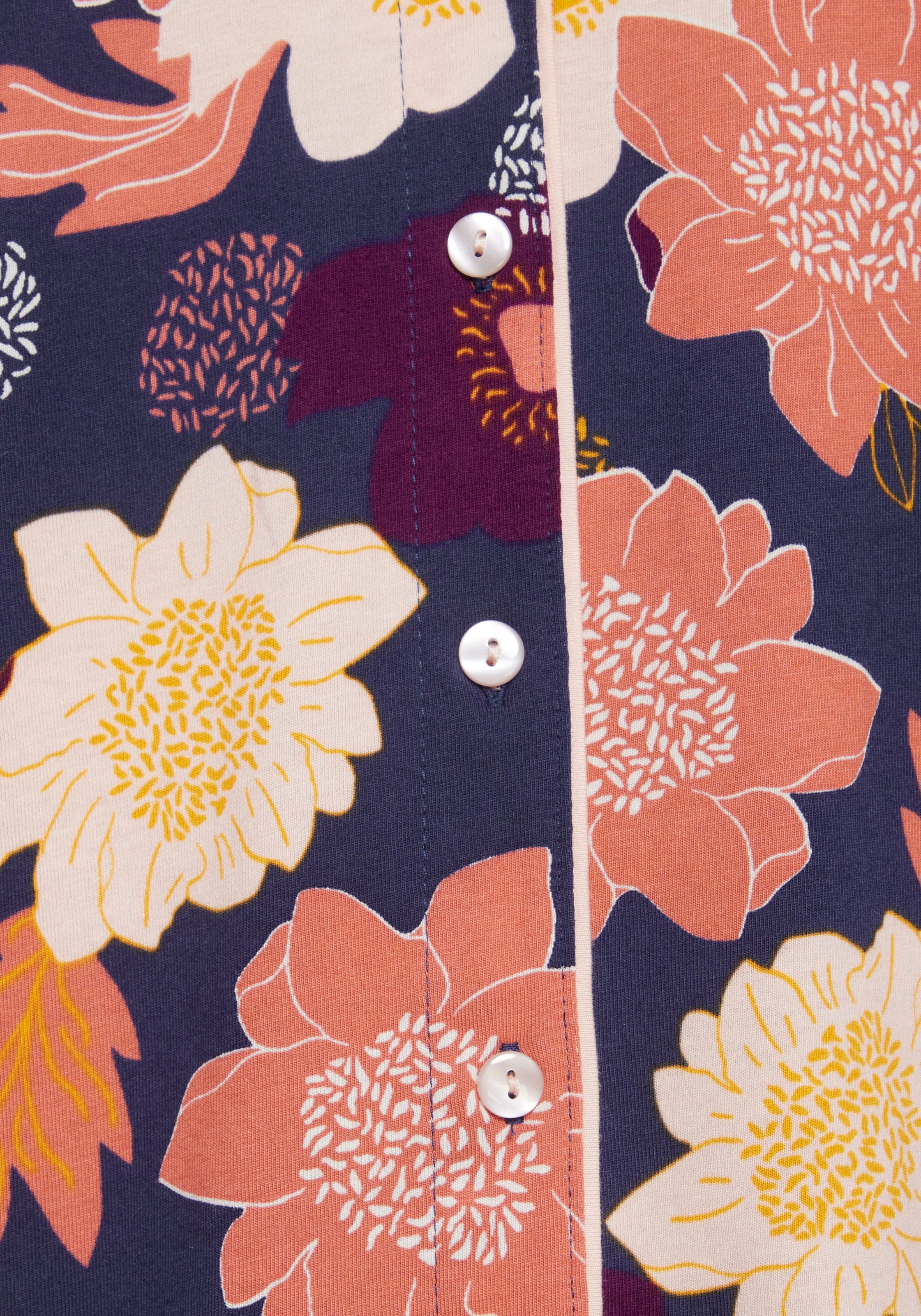 Vivance Dreams Pyjama, (2 tlg.), mit kreativen Mustern