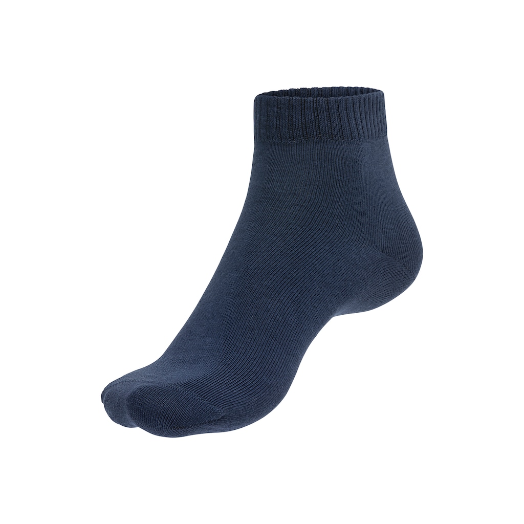 H.I.S Kurzsocken, (Packung, 14 Paar), mit eingestricktem Markenlogo im Innenbund