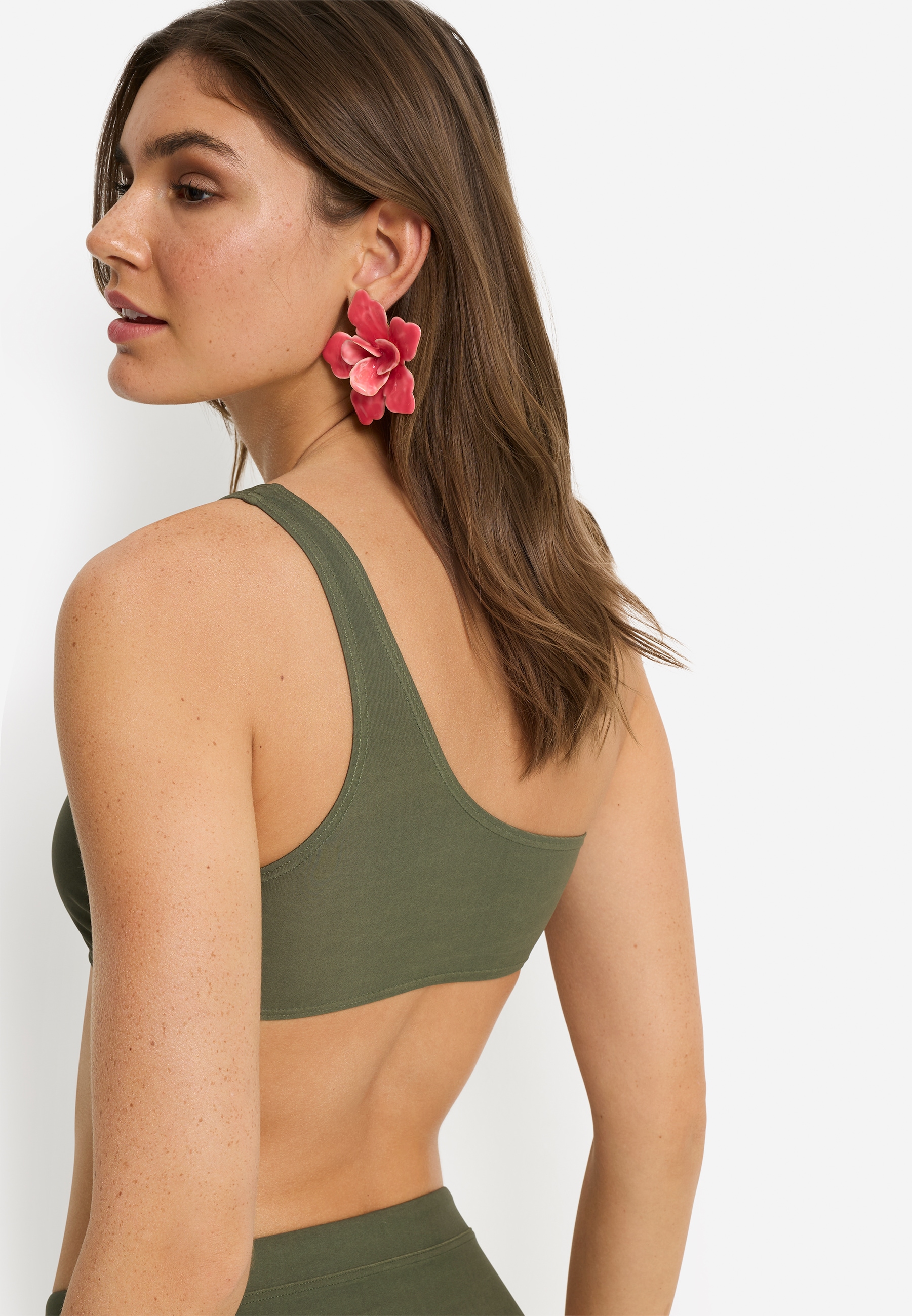 LSCN by LASCANA Bustier-Bikini-Top »Gina« in One-Shoulder-Optik