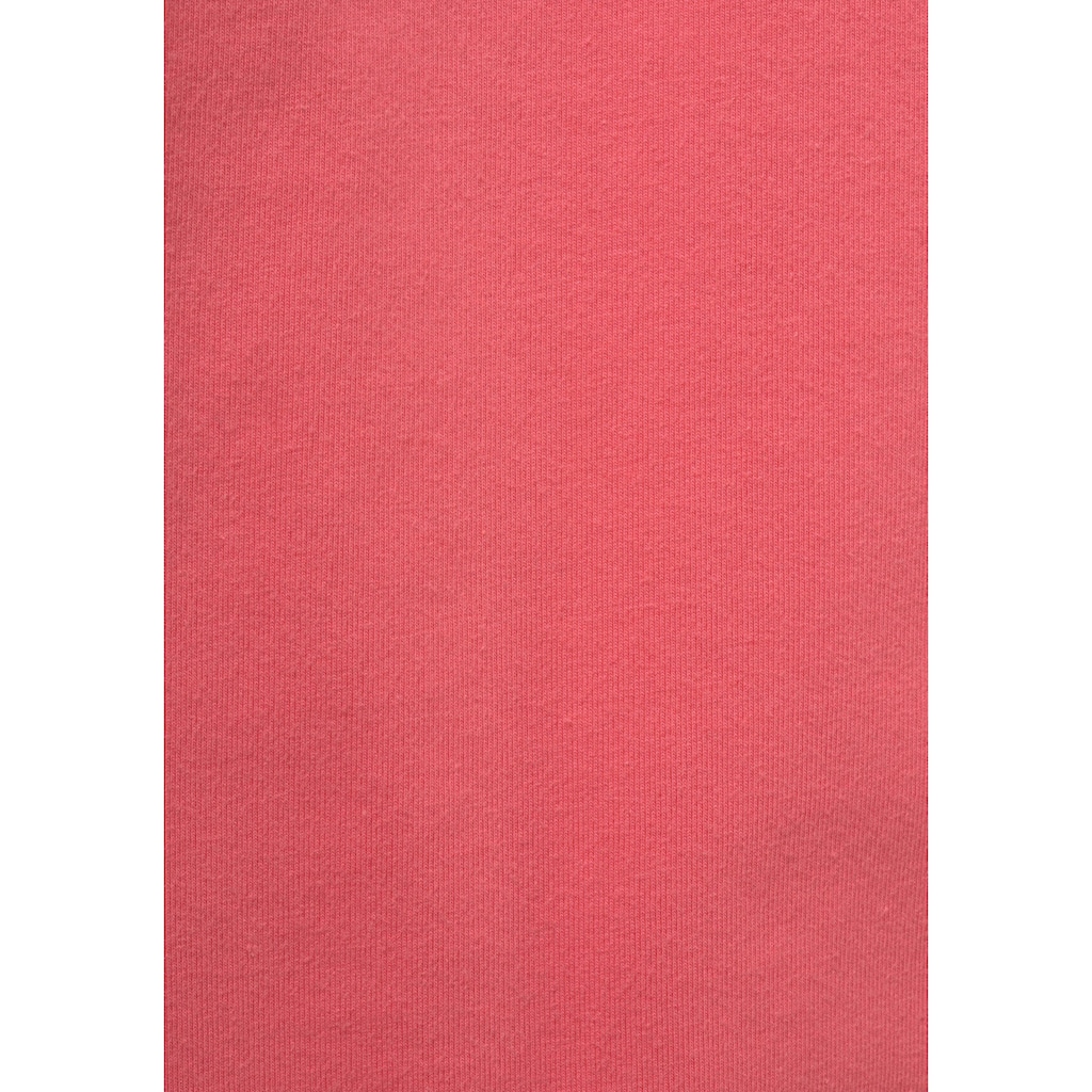 Vivance Pyjama, (2 tlg., 1 Stück), Schlafanzug in langer Form mit Cat Print