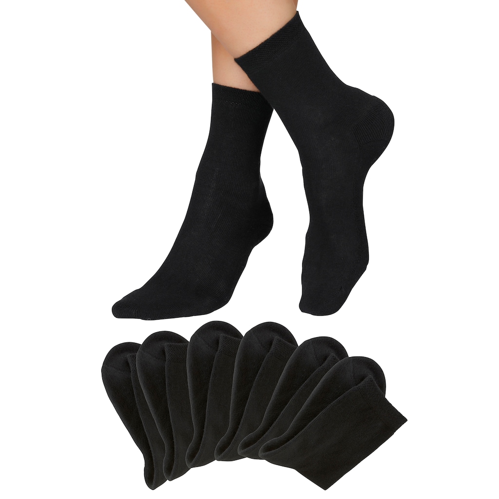 H.I.S Socken, (Packung, 6 Paar), mit bequemem Frottee