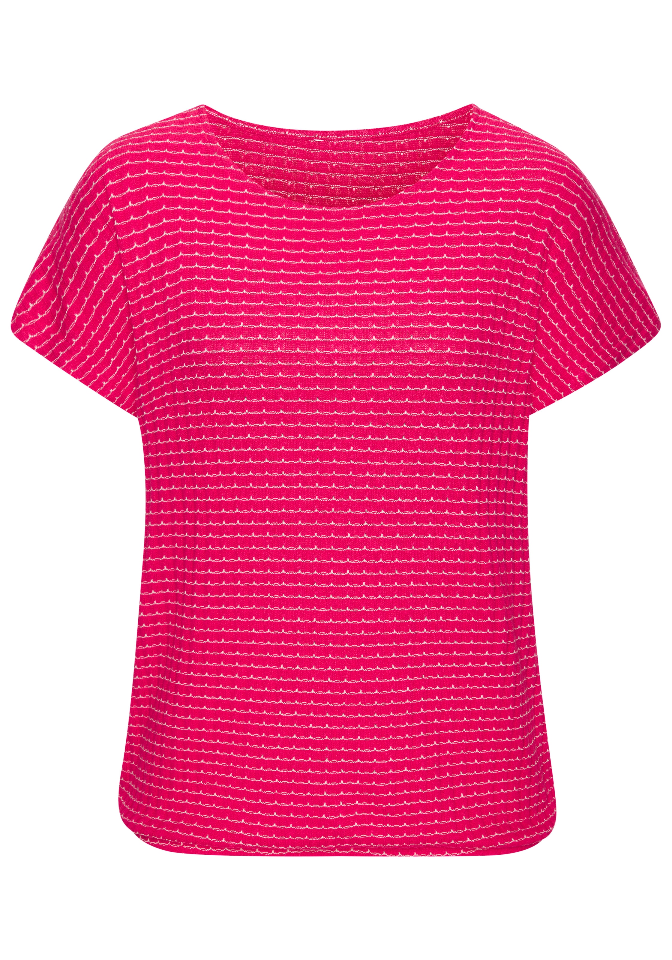 Vivance Kurzarmshirt »aus sommerlicher Strickqualität« Set,  mit Gummizug im Bund