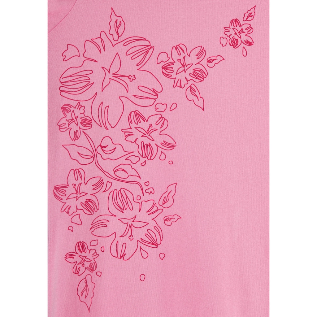 Vivance Dreams Nachthemd, (2er-Pack), mit Blumenprint
