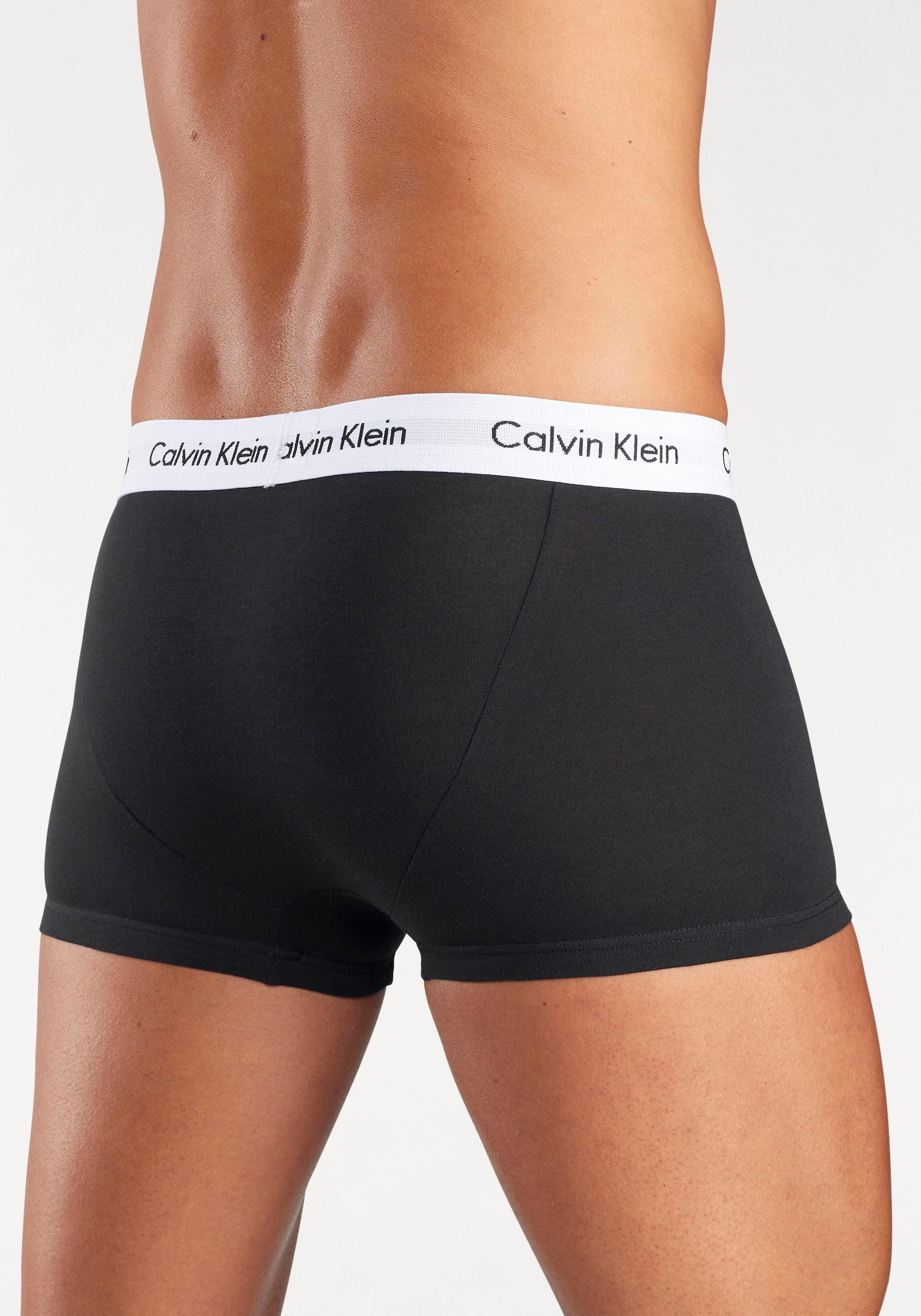 Calvin Klein Underwear Hipster, (3 St.), mit weissem Webbund