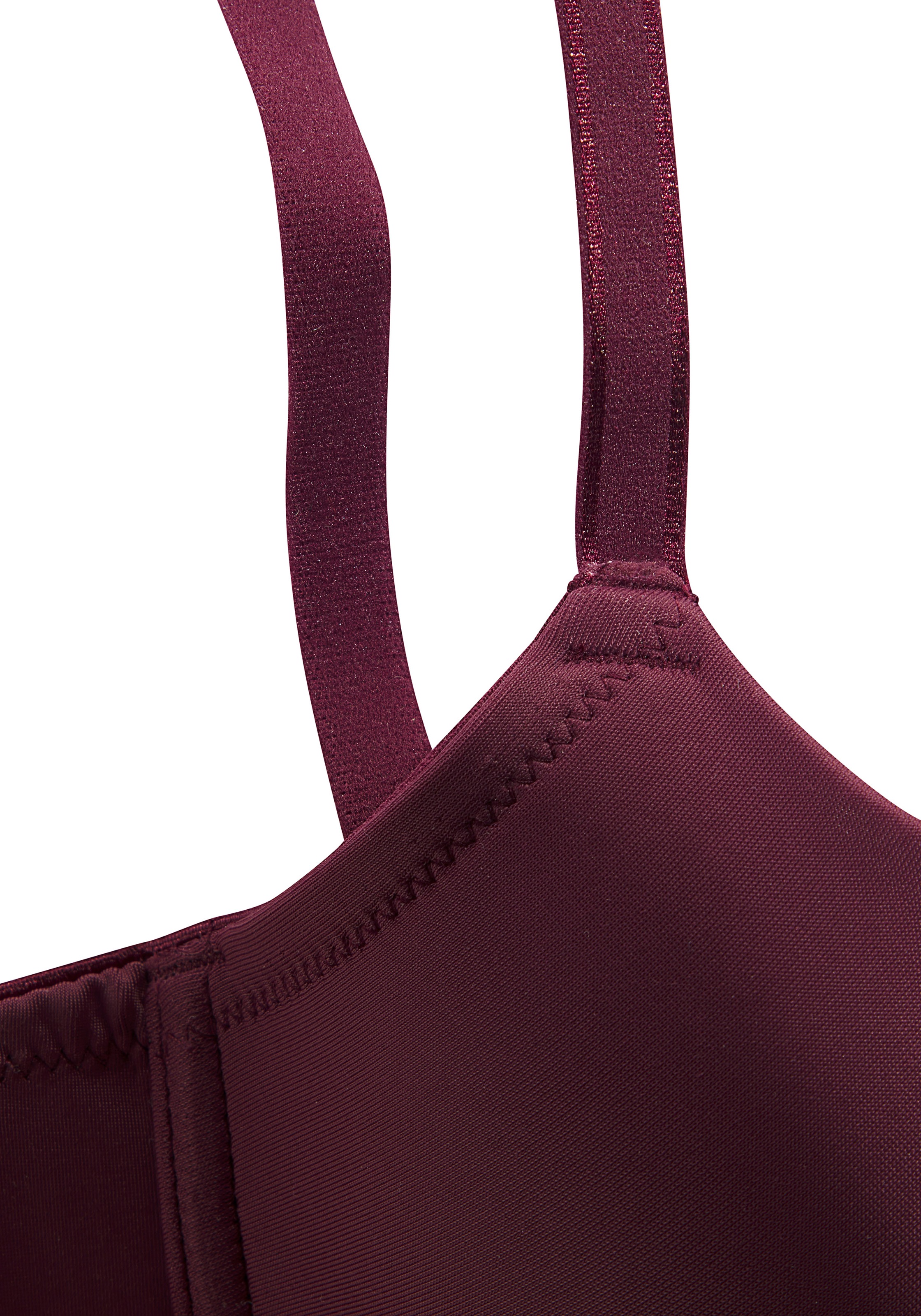 LASCANA Schalen-BH », T-Shirt-BH, Bügel-BH, Ela - perfect basic« aus seidiger Microfaser, bequemer BH, grosse Grössen