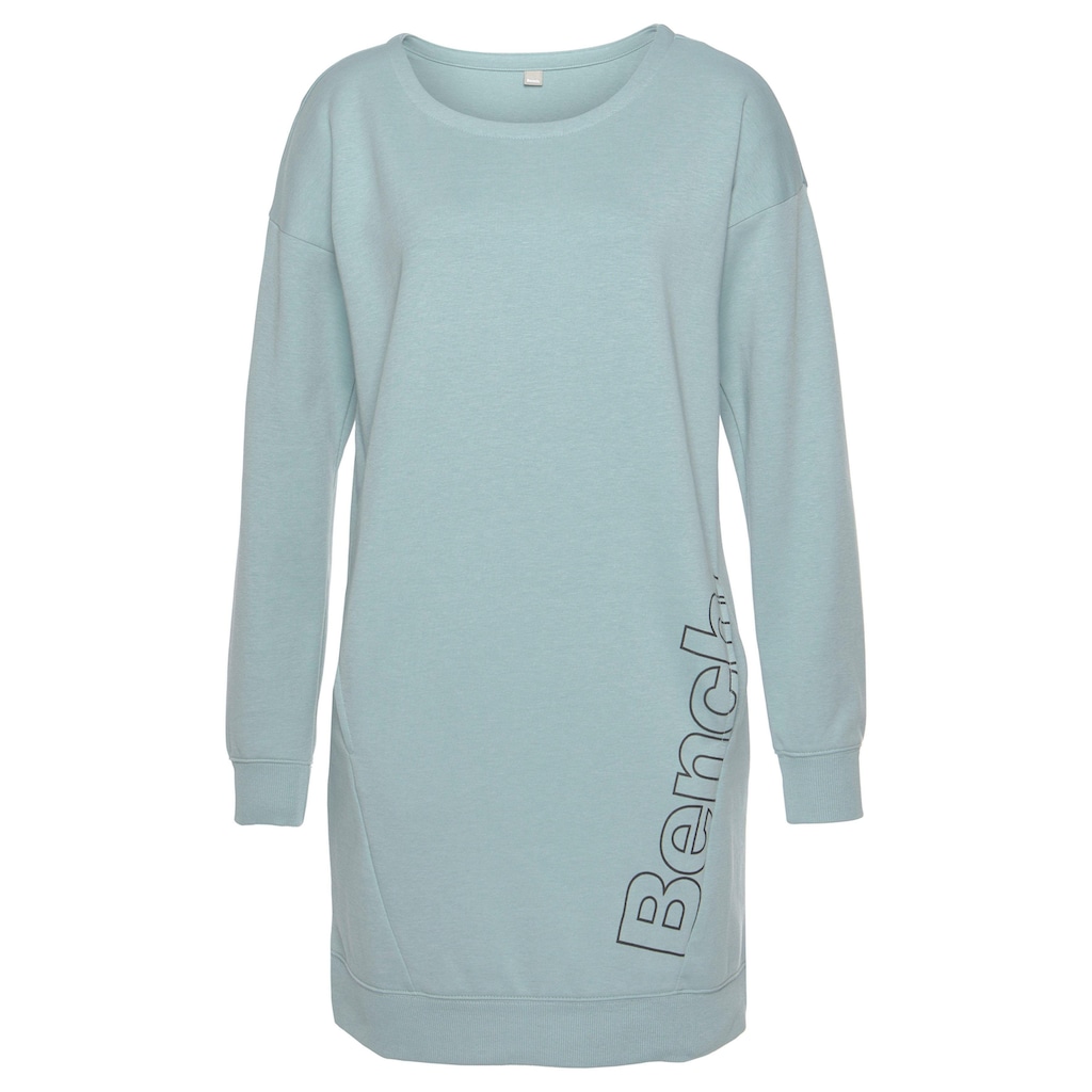 Bench. Loungewear Sweatkleid, mit seitlichem Logoprint
