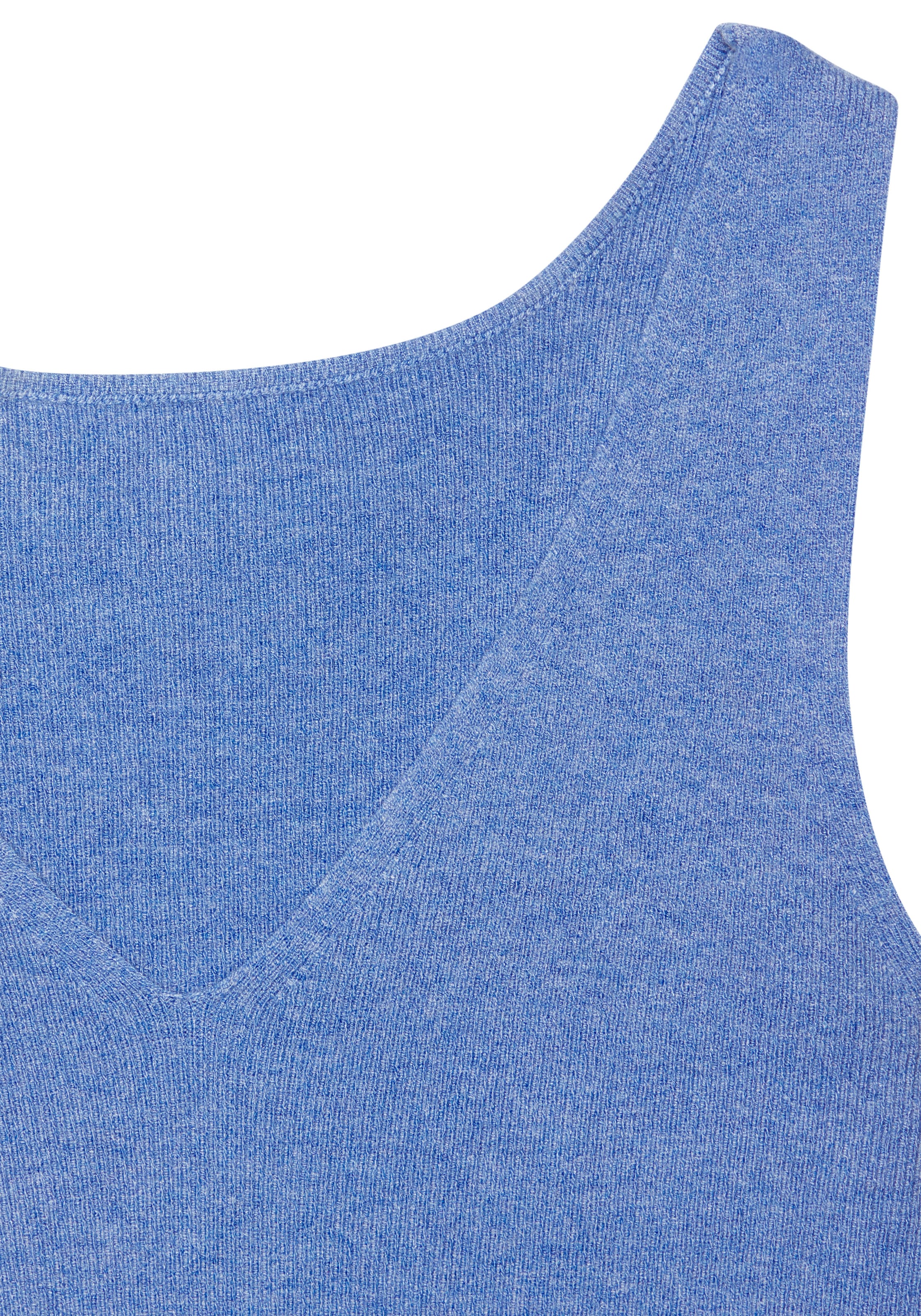 Copenhagen Studios Stricktop, aus hochwertigem Rippstrick, Loungewear