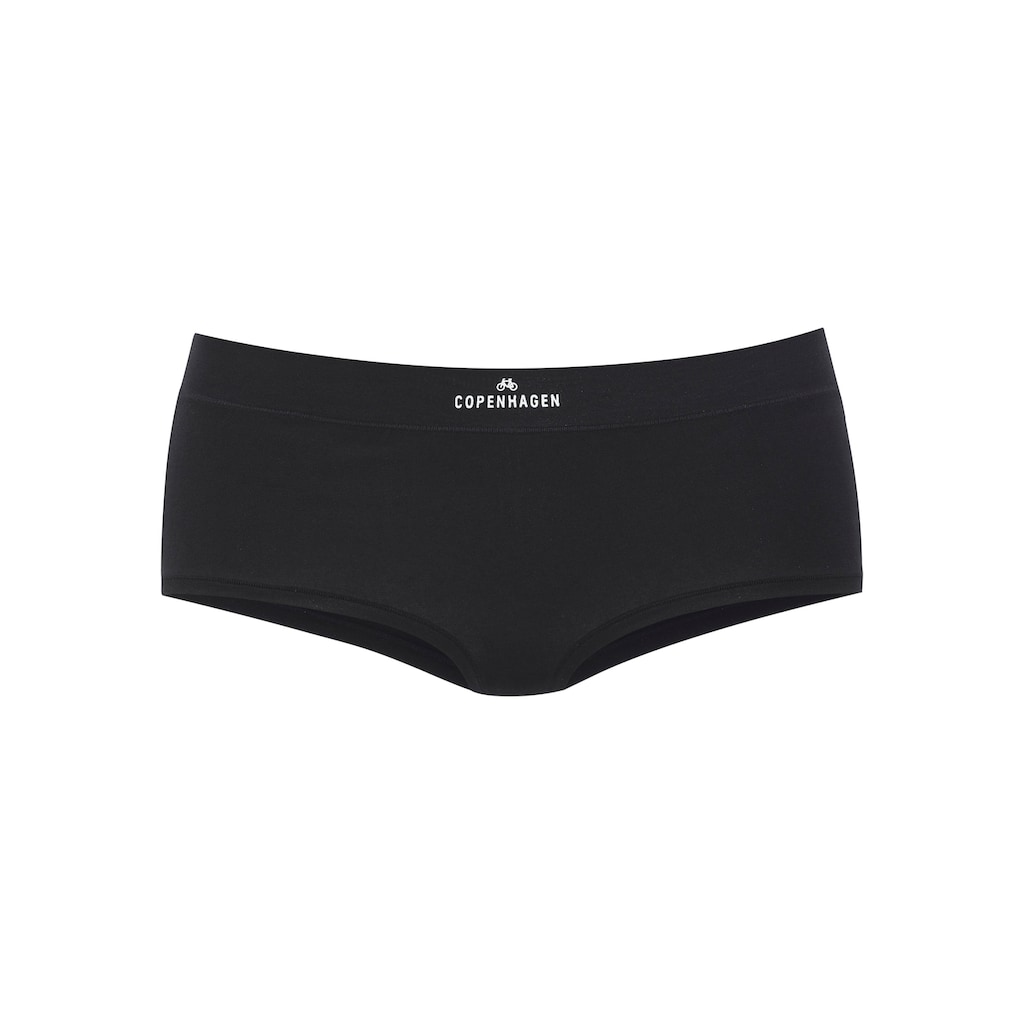Copenhagen Studios Panty »mit Logodruck am Bund«, (3er-Pack), aus softer Bio-Baumwollqualität